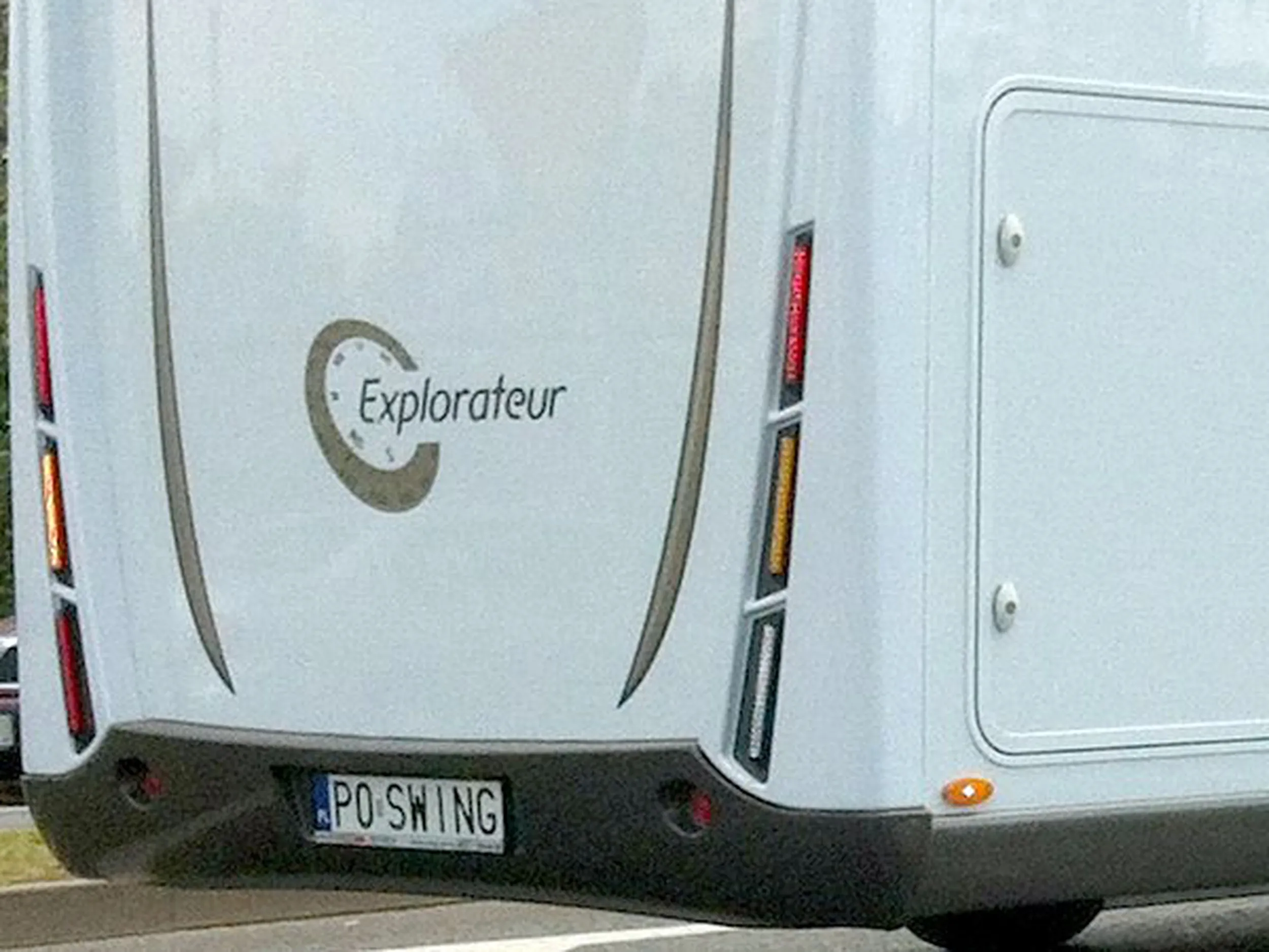 Fajny numer, blacha P0 SWING