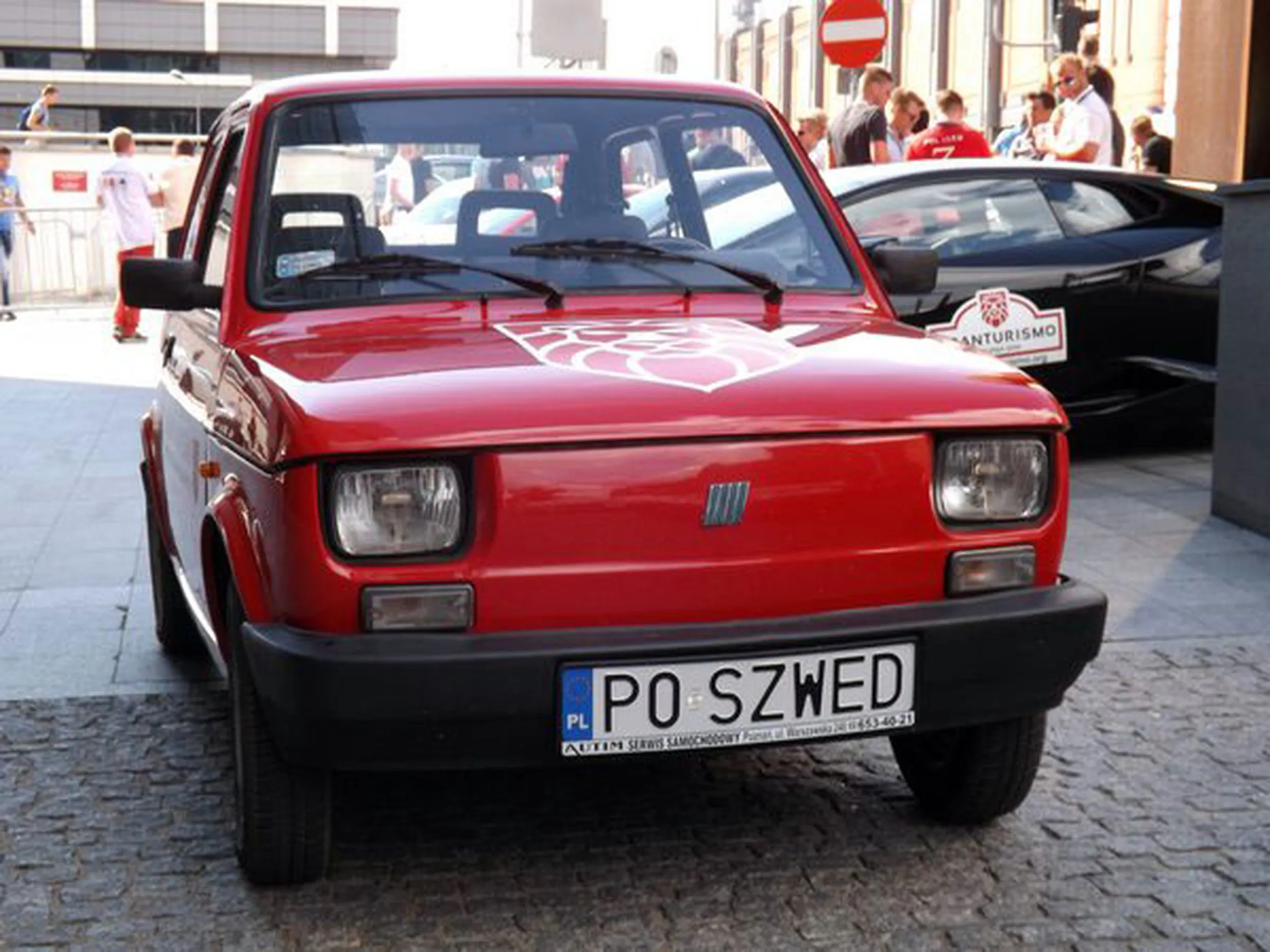 Fajny numer, blacha P0 SZWED