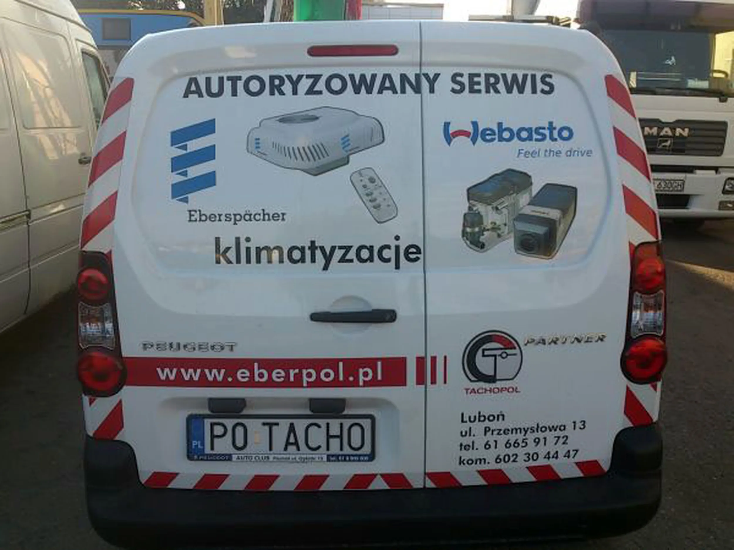 Fajny numer, blacha P0 TACHO