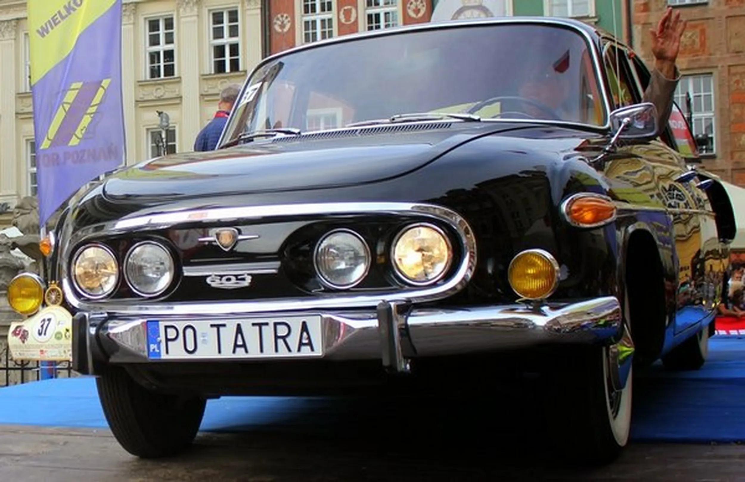 Fajny numer, blacha P0 TATRA