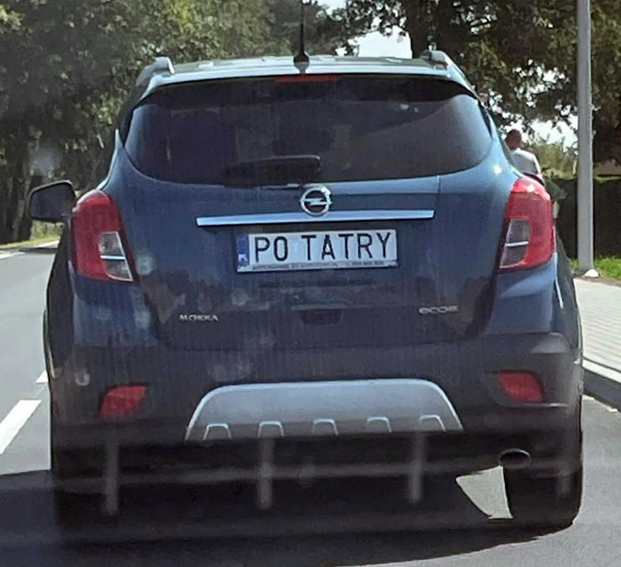 Fajny numer, blacha P0 TATRY