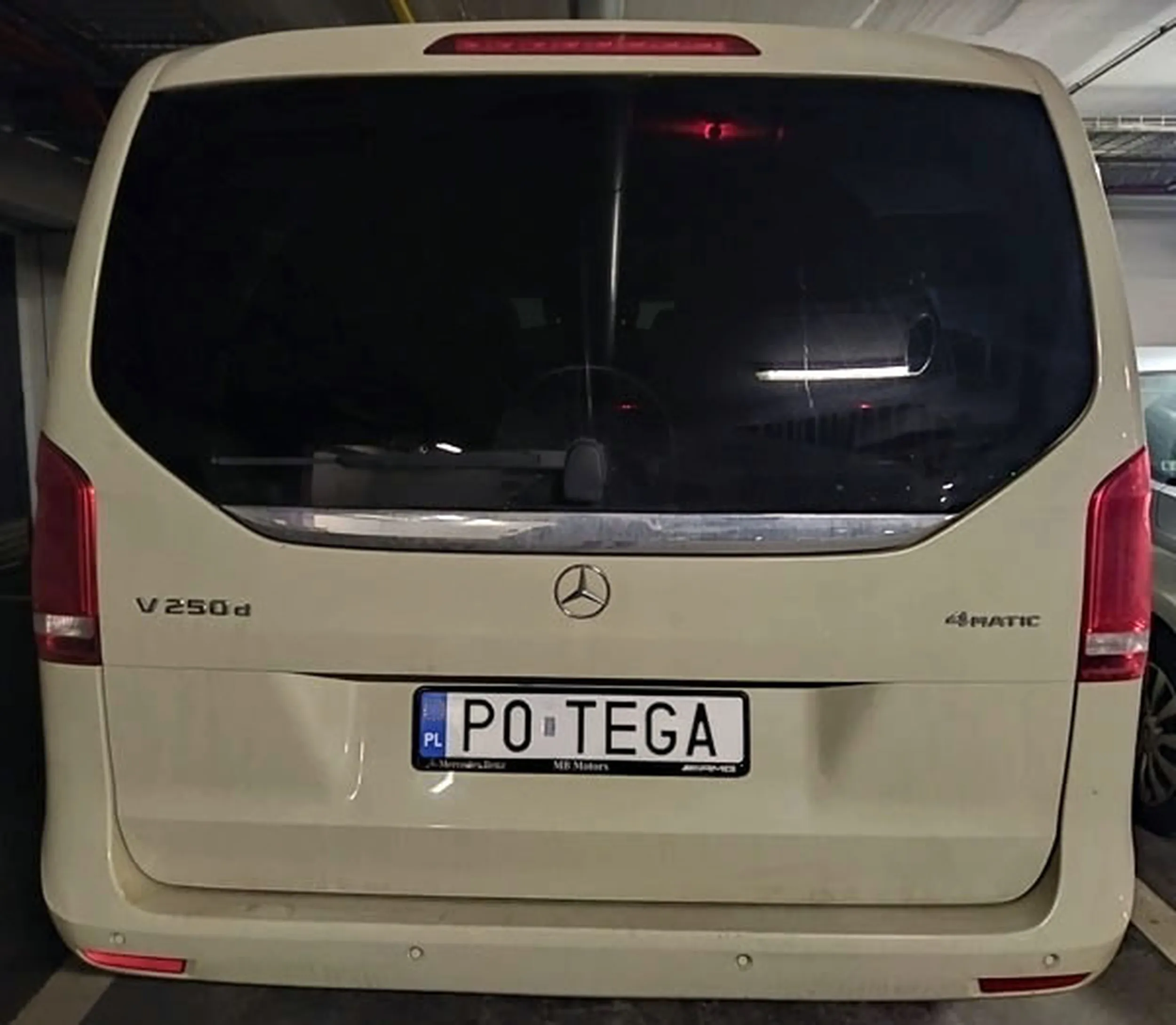 Fajny numer, blacha P0 TEGA