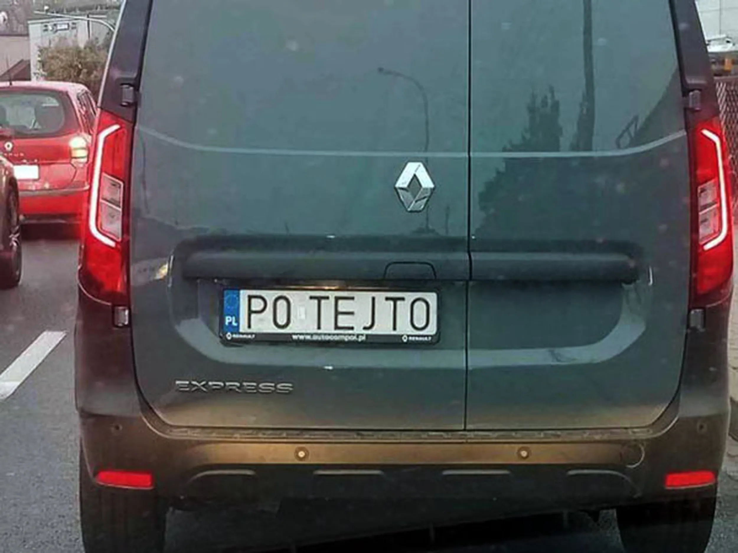 Fajny numer, blacha P0 TEJTO