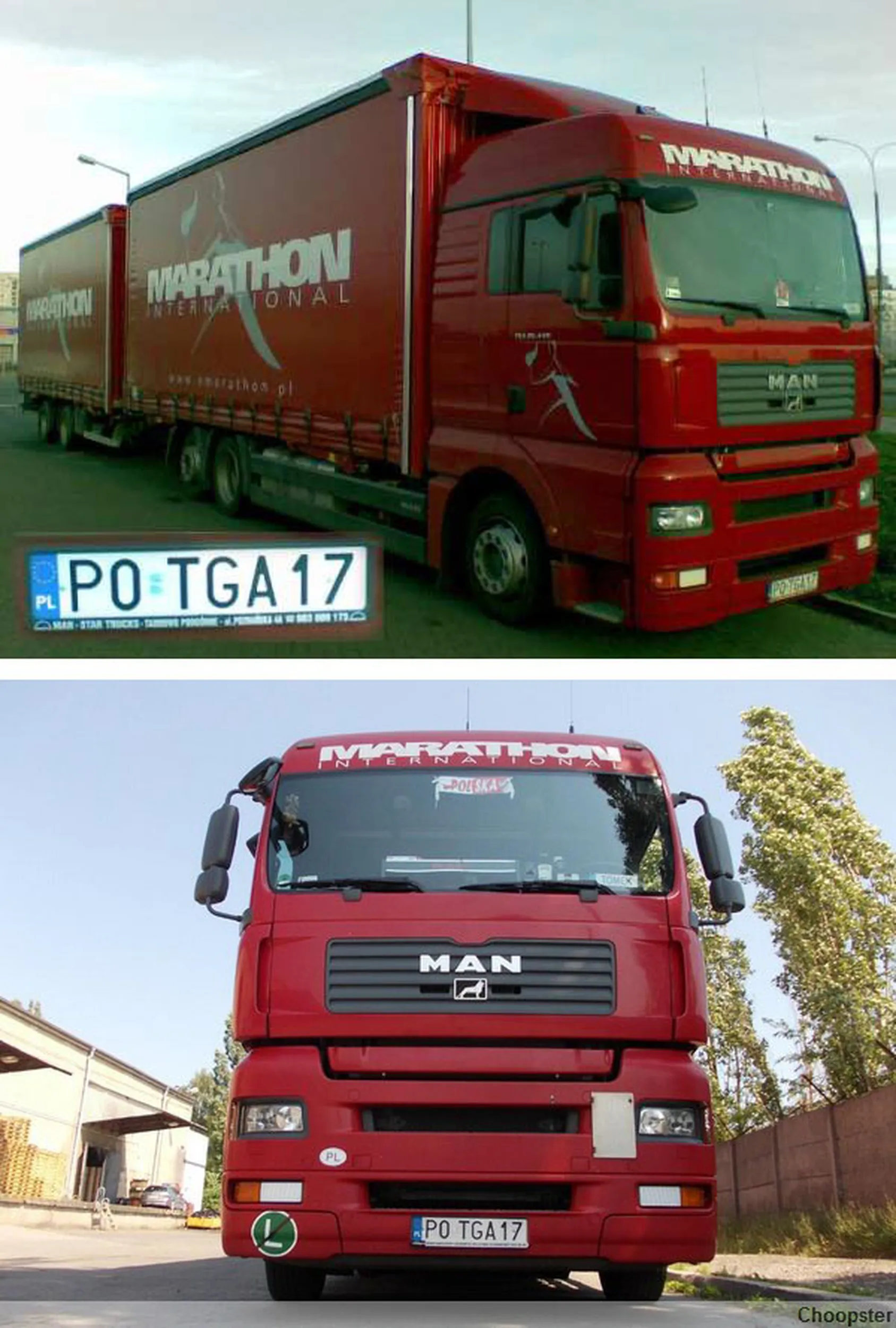 Fajny numer, blacha P0 TGA17