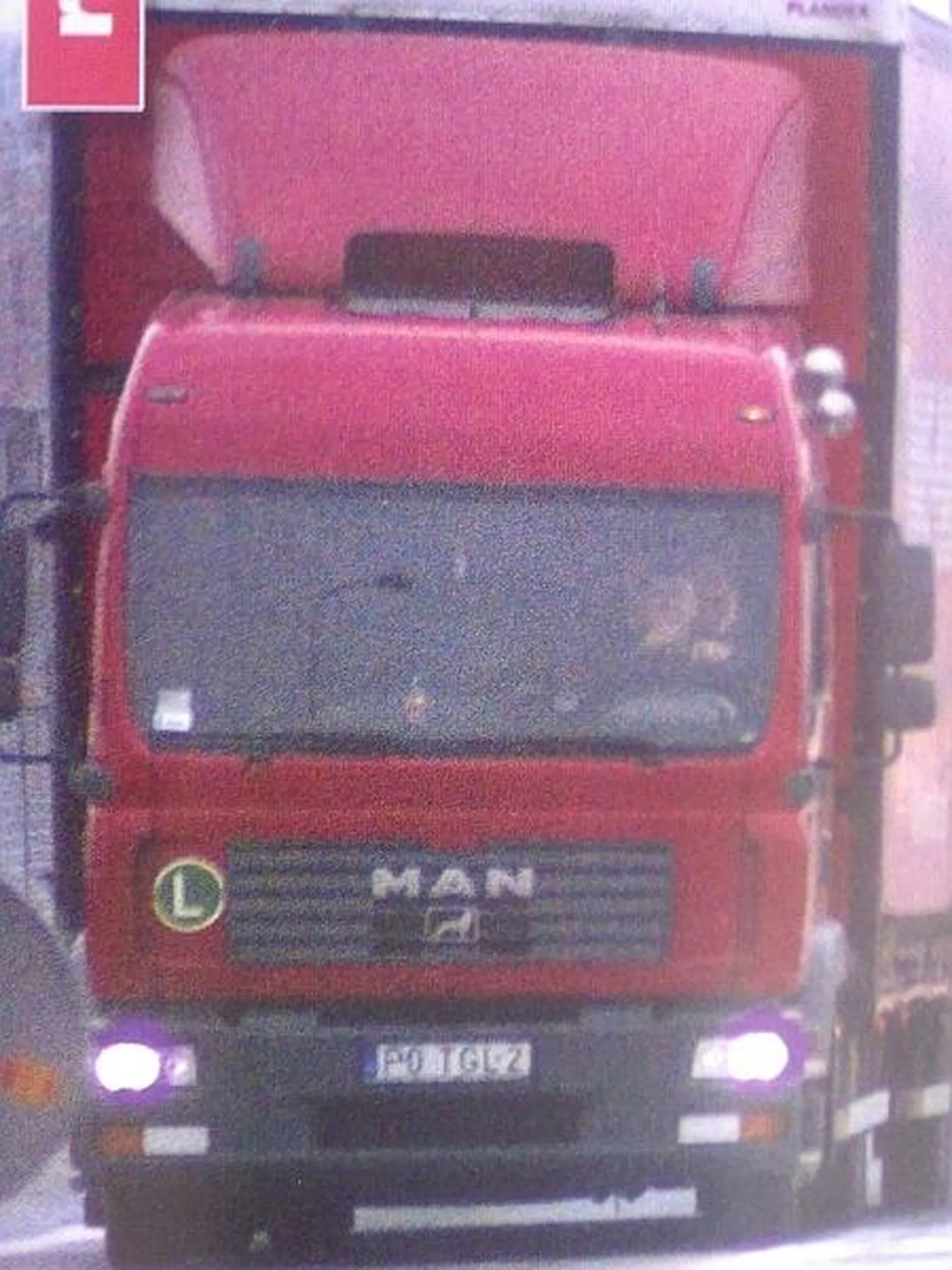 Fajny numer, blacha P0 TGL2