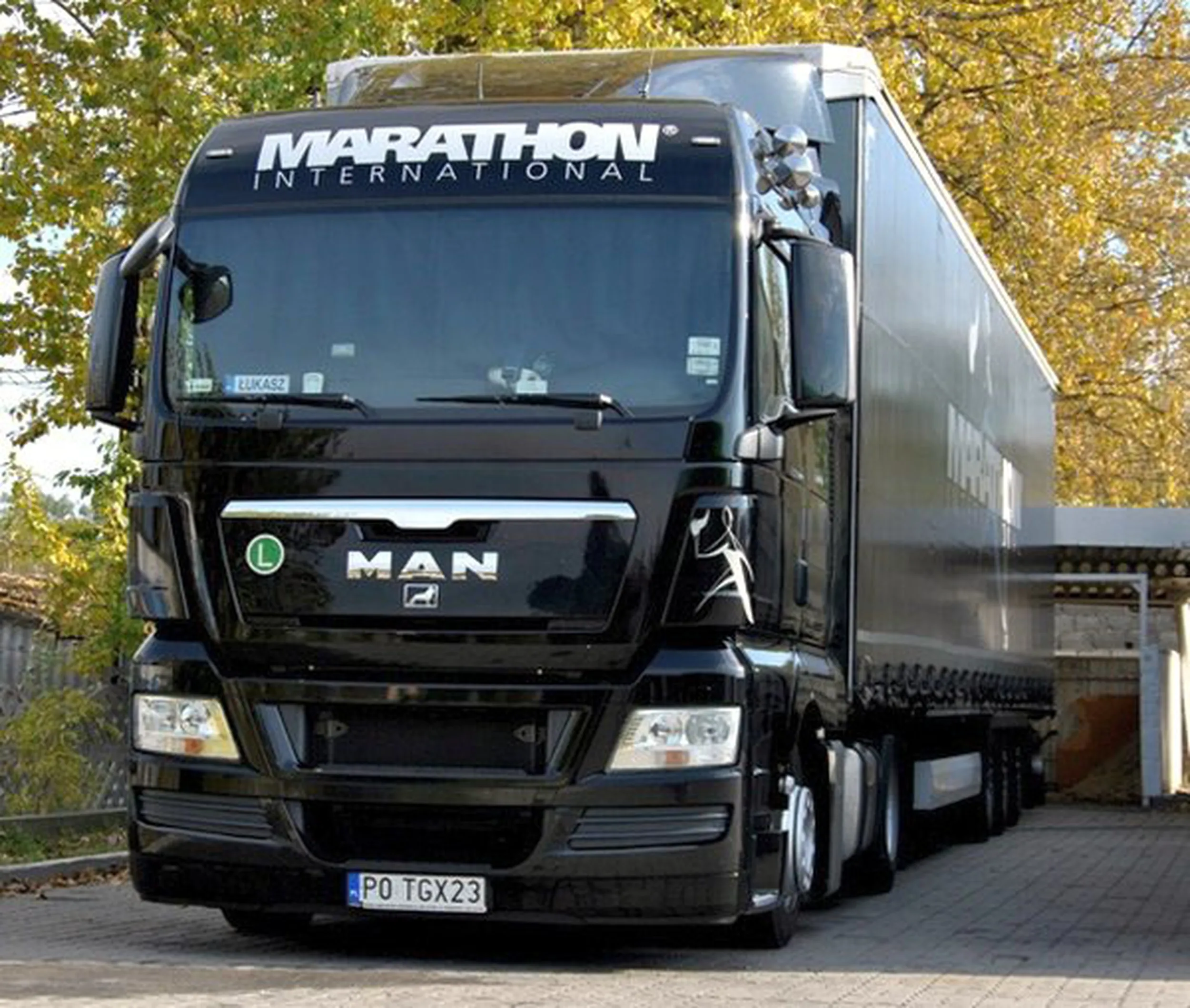 Fajny numer, blacha P0 TGX23