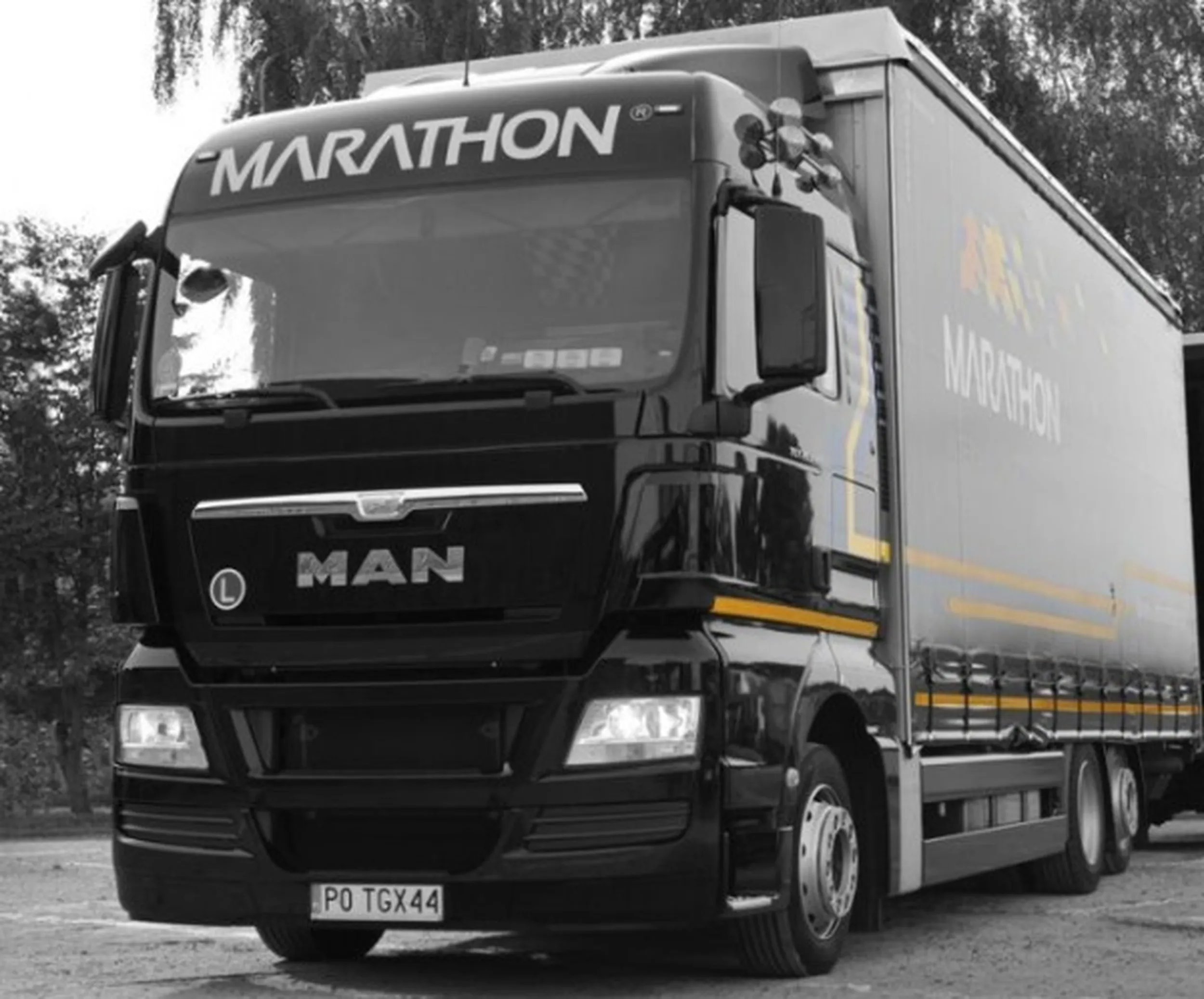 Fajny numer, blacha P0 TGX44