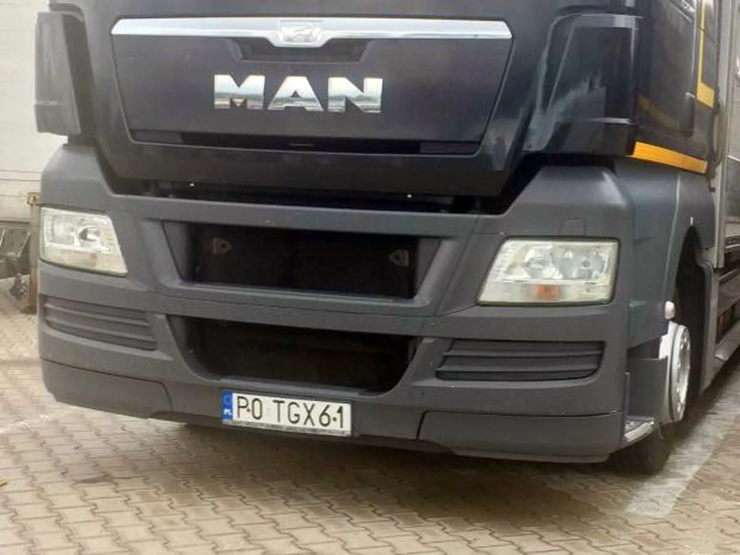 Fajny numer, blacha P0 TGX61