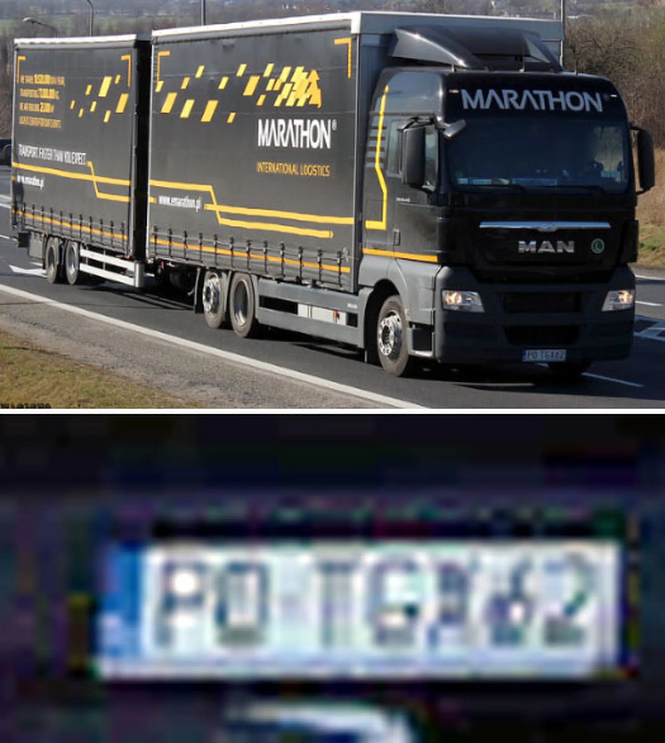 Fajny numer, blacha P0 TGX62