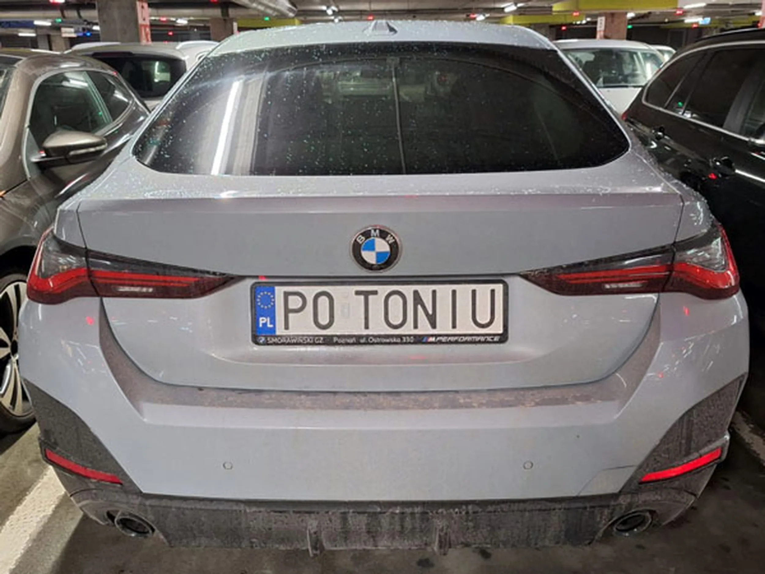 Fajny numer, blacha P0 TONIU