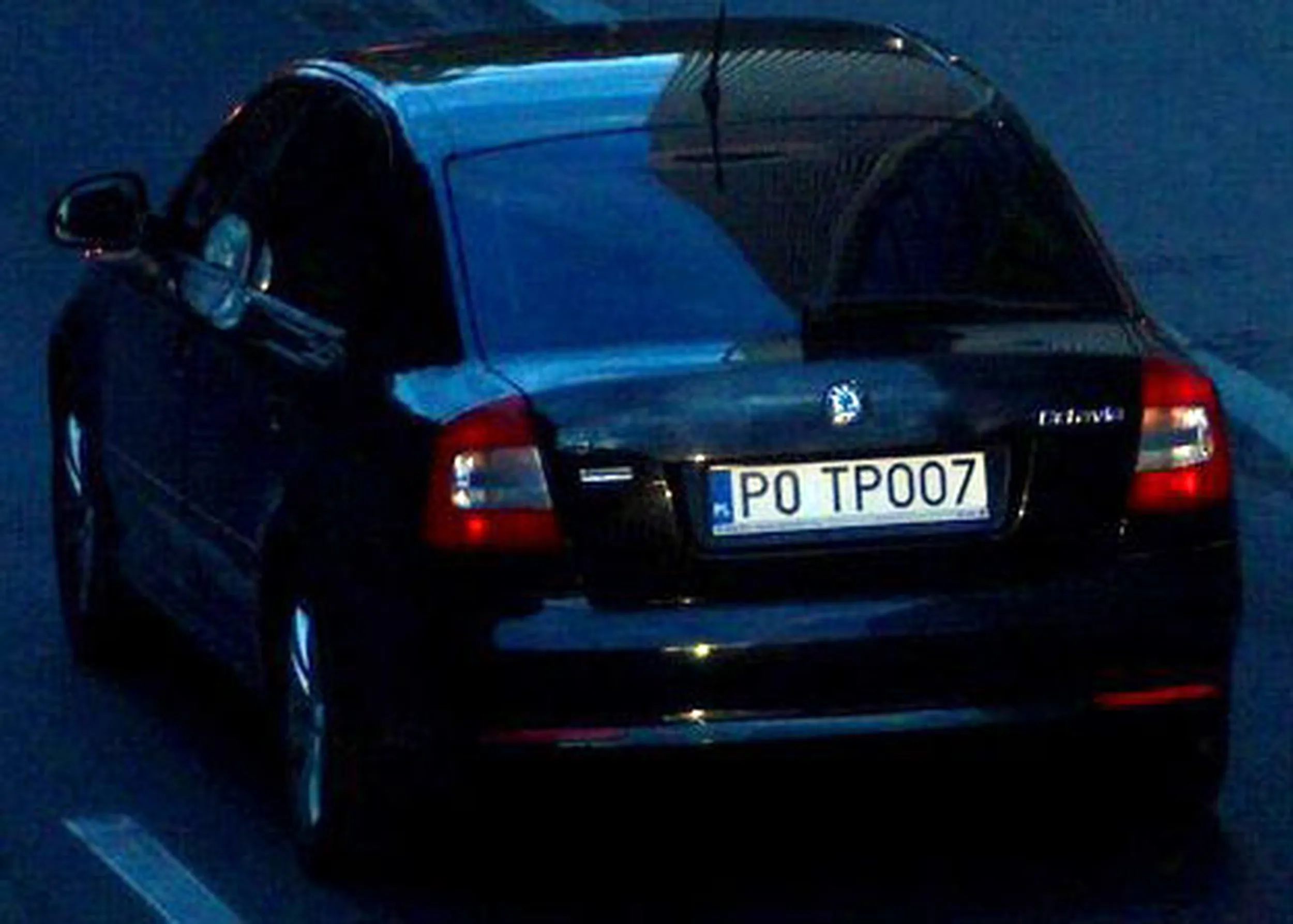 Fajny numer, blacha P0 TPOO7