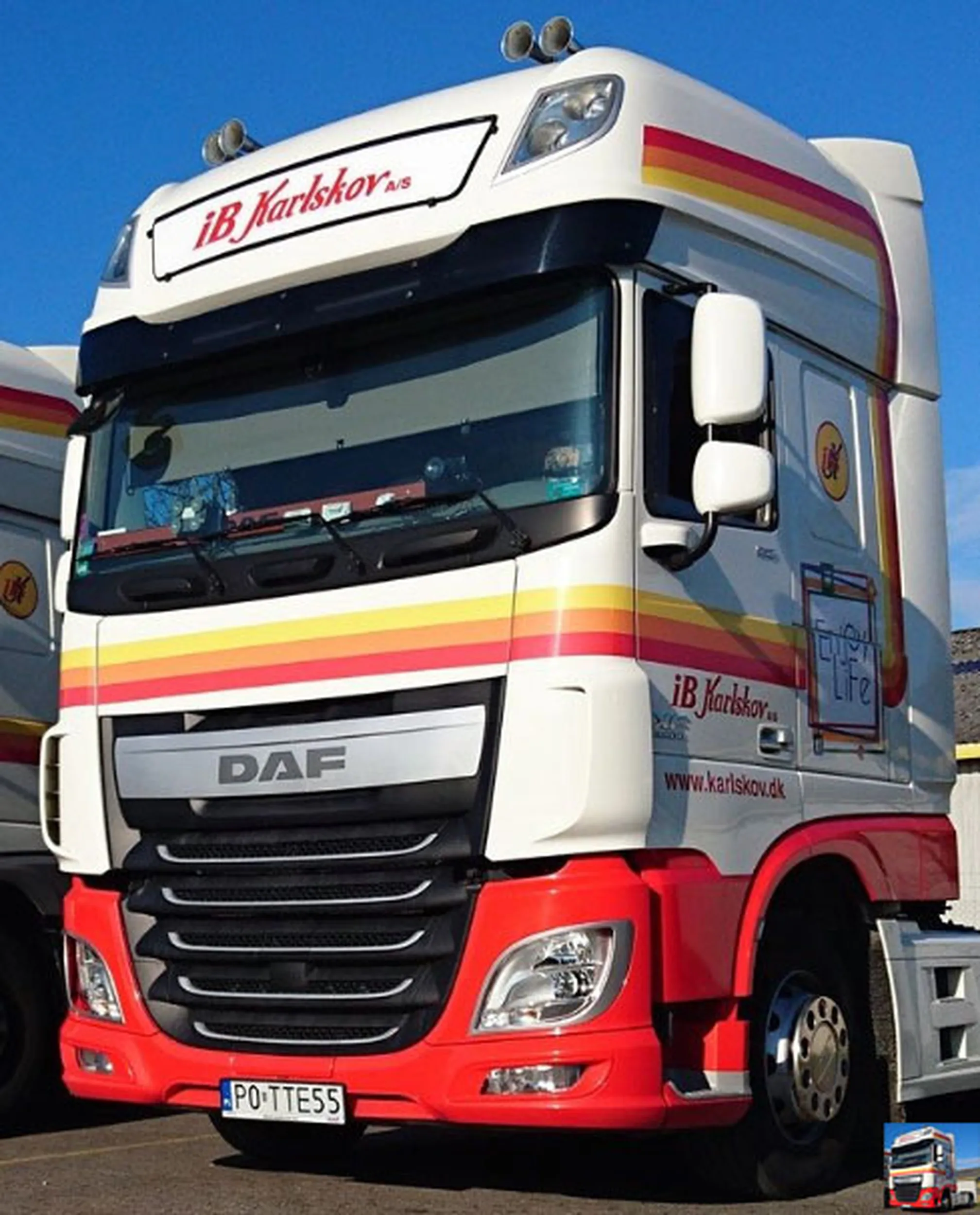 Fajny numer, blacha P0 TTE55