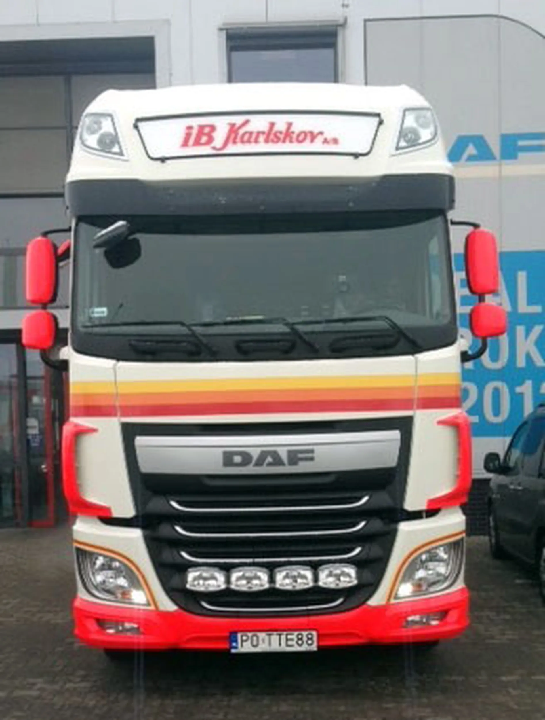 Fajny numer, blacha P0 TTE88