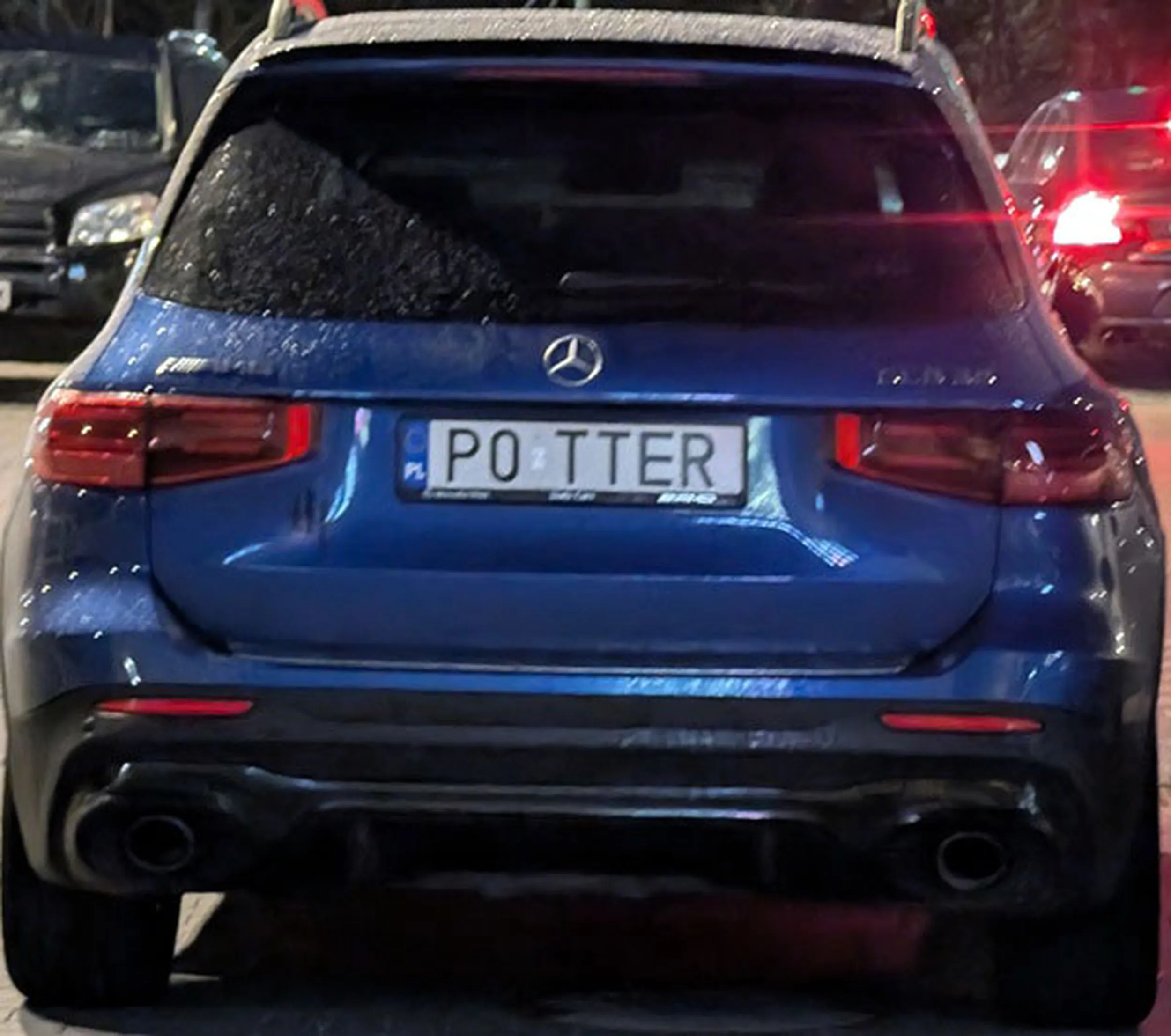 Fajny numer, blacha P0 TTER