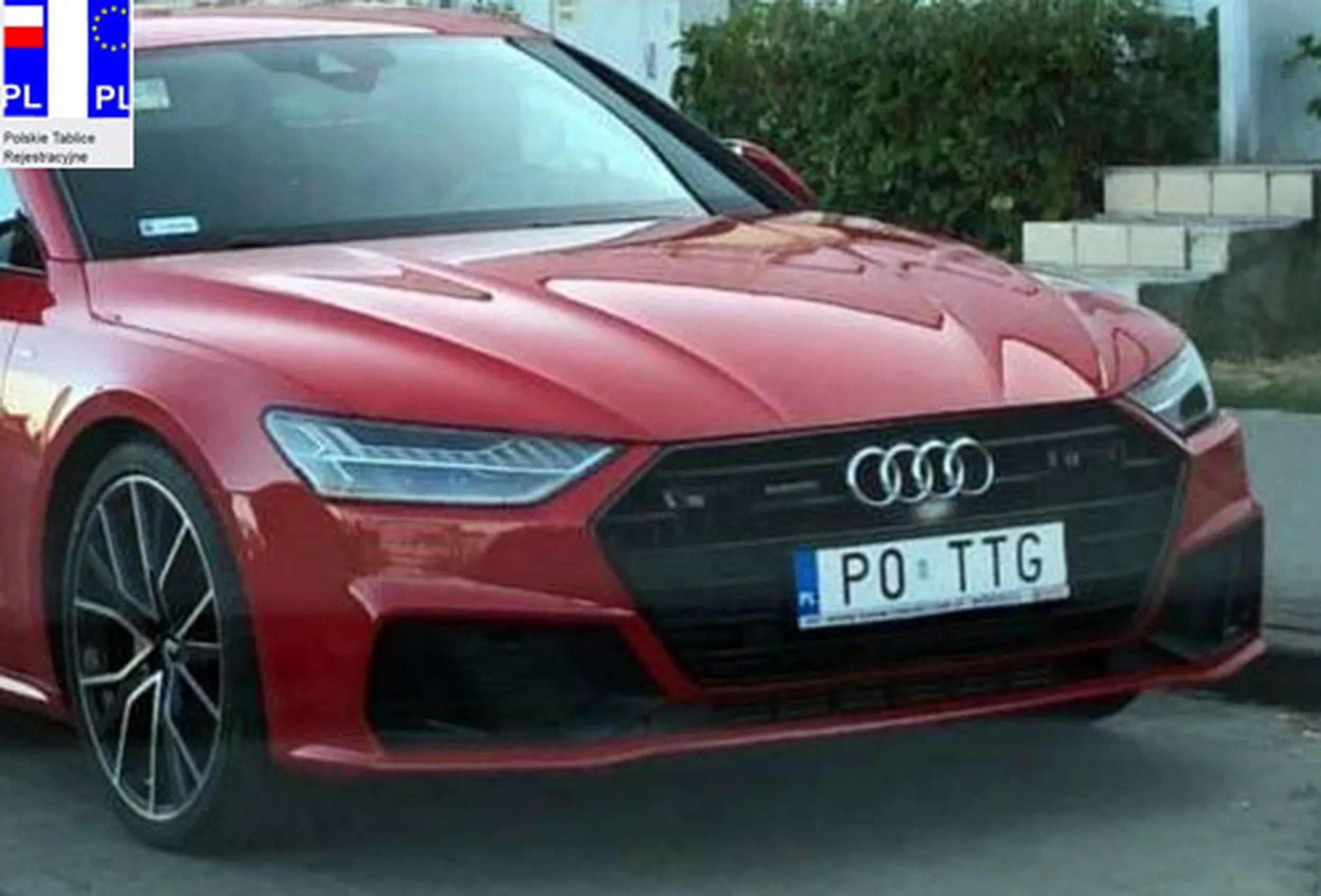 Fajny numer, blacha P0 TTG