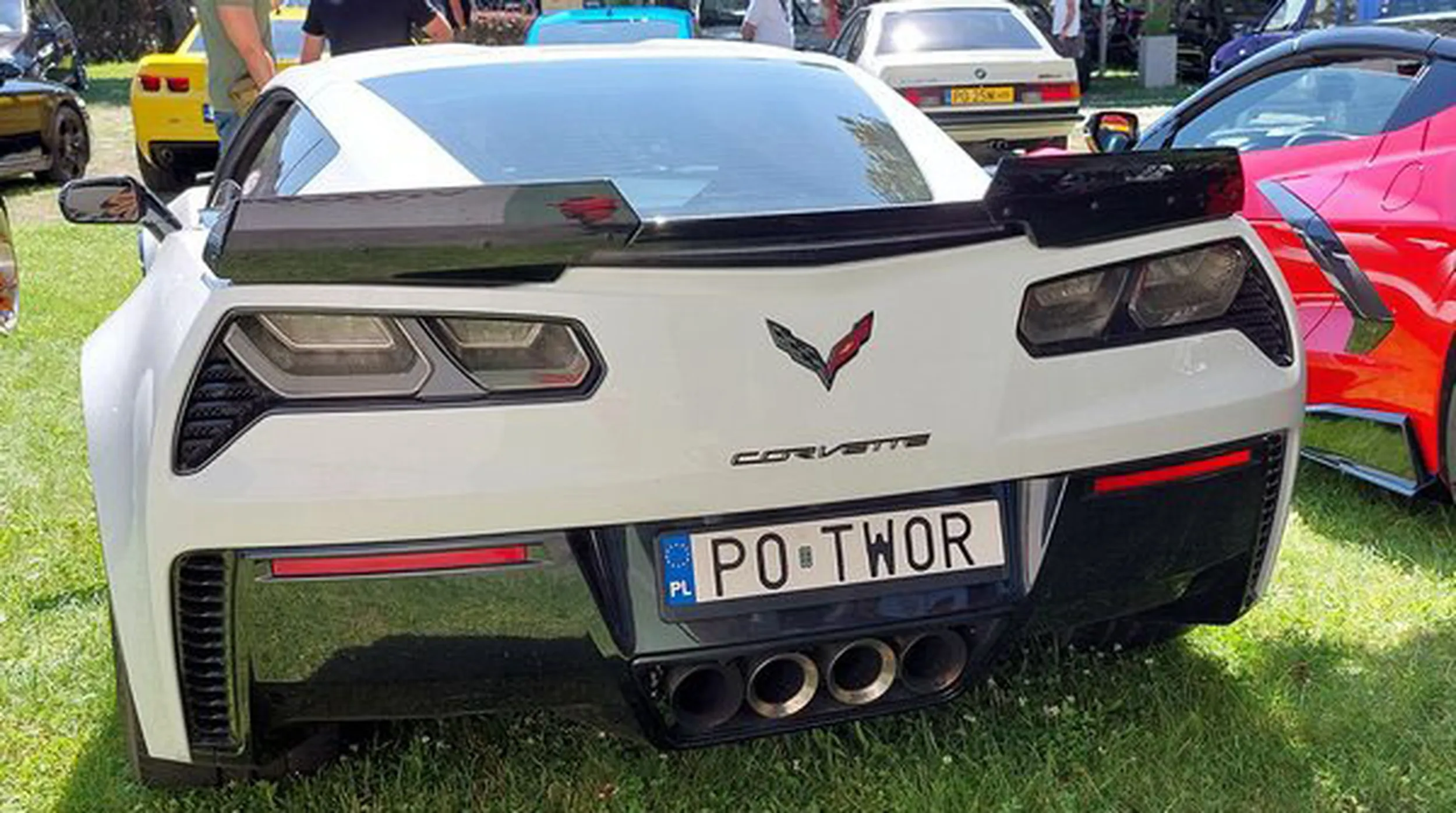 Fajny numer, blacha P0 TW0R