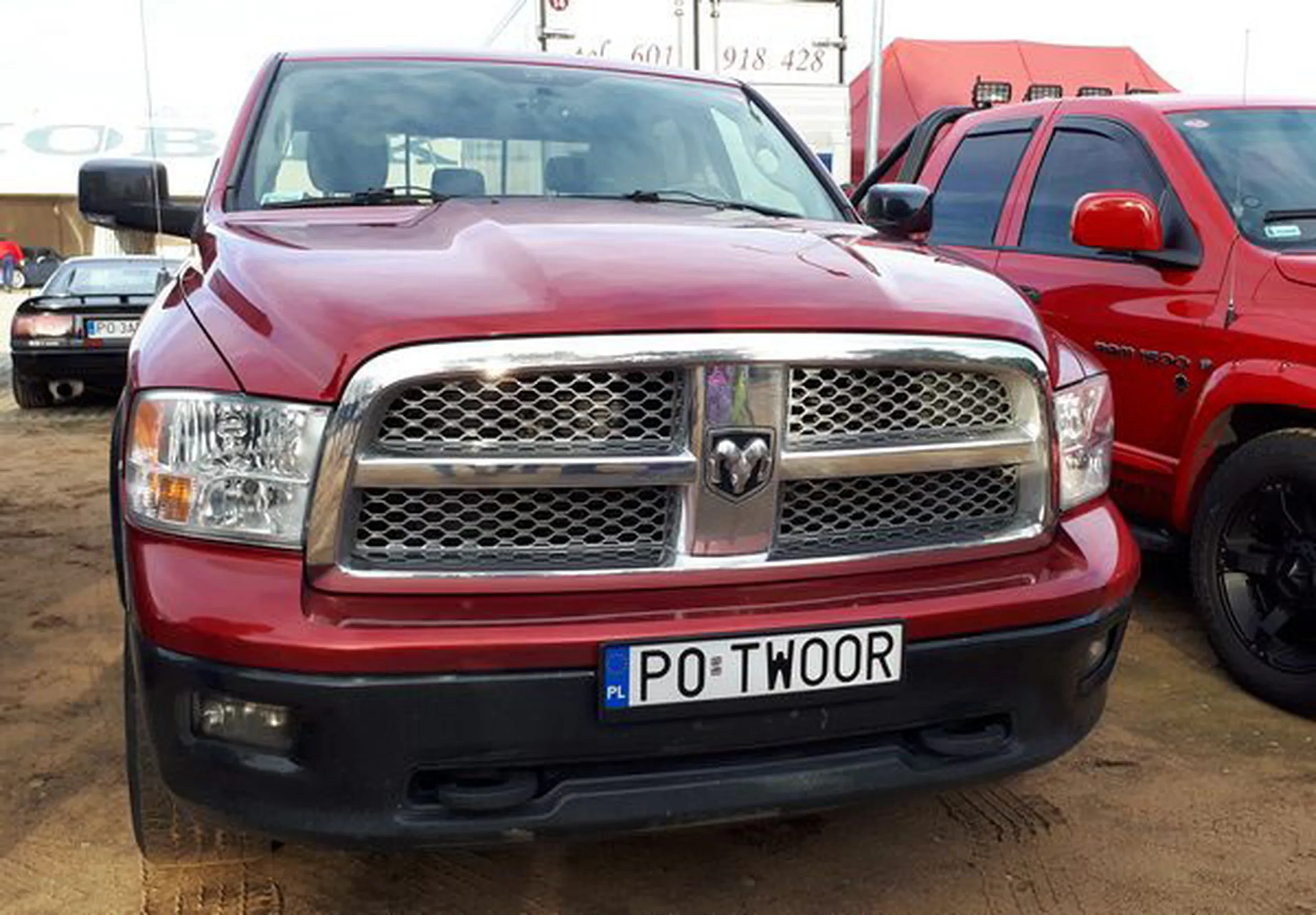 Fajny numer, blacha P0 TWOOR