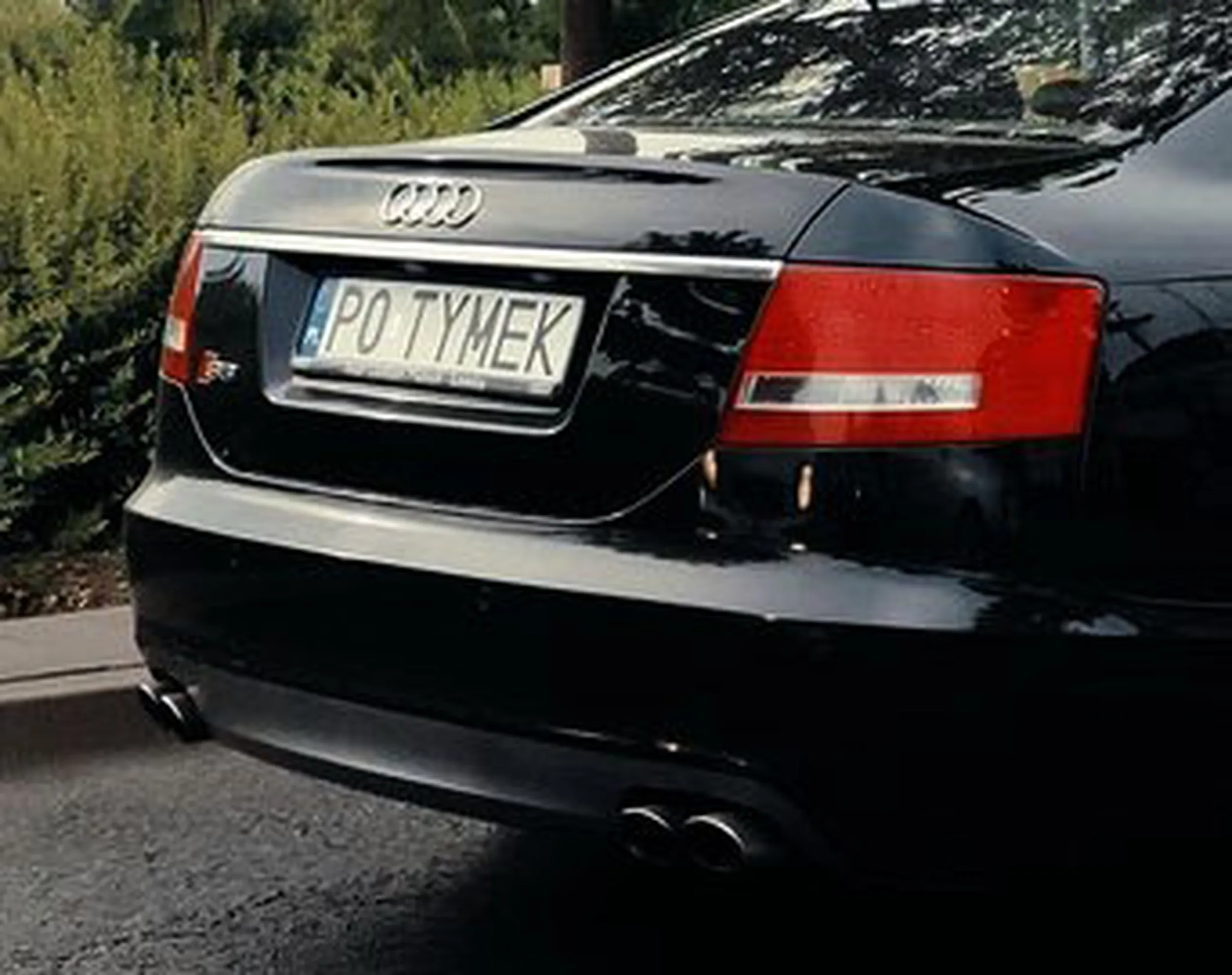 Fajny numer, blacha P0 TYMEK