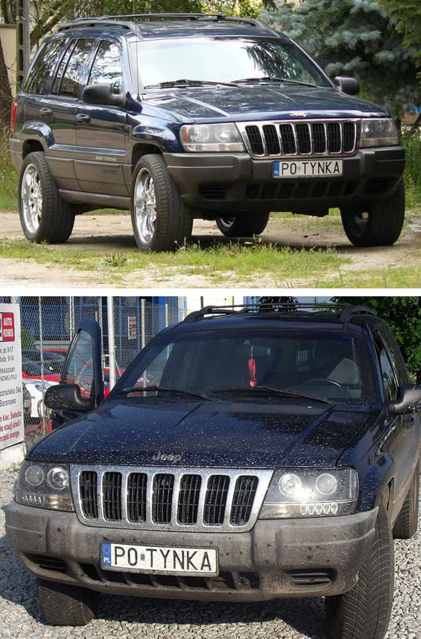 Fajny numer, blacha P0 TYNKA