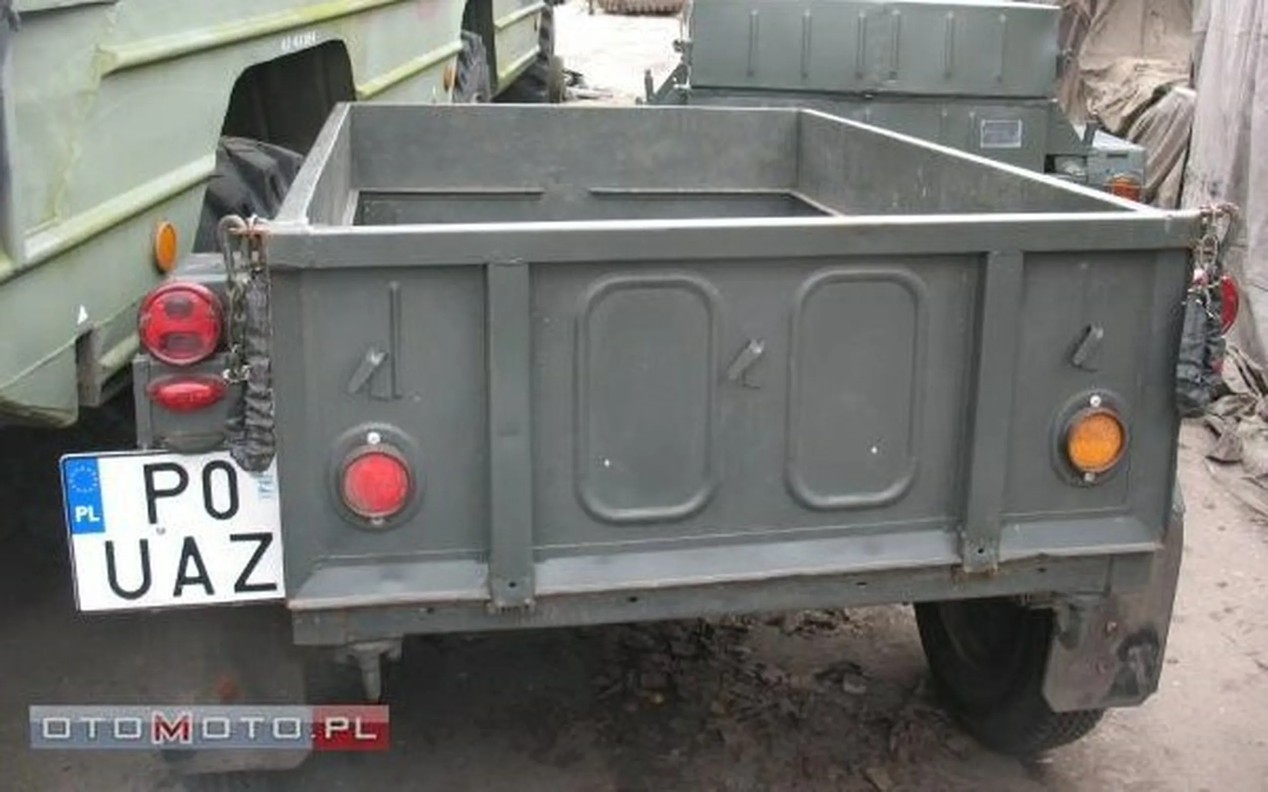 Fajny numer, blacha P0 UAZ