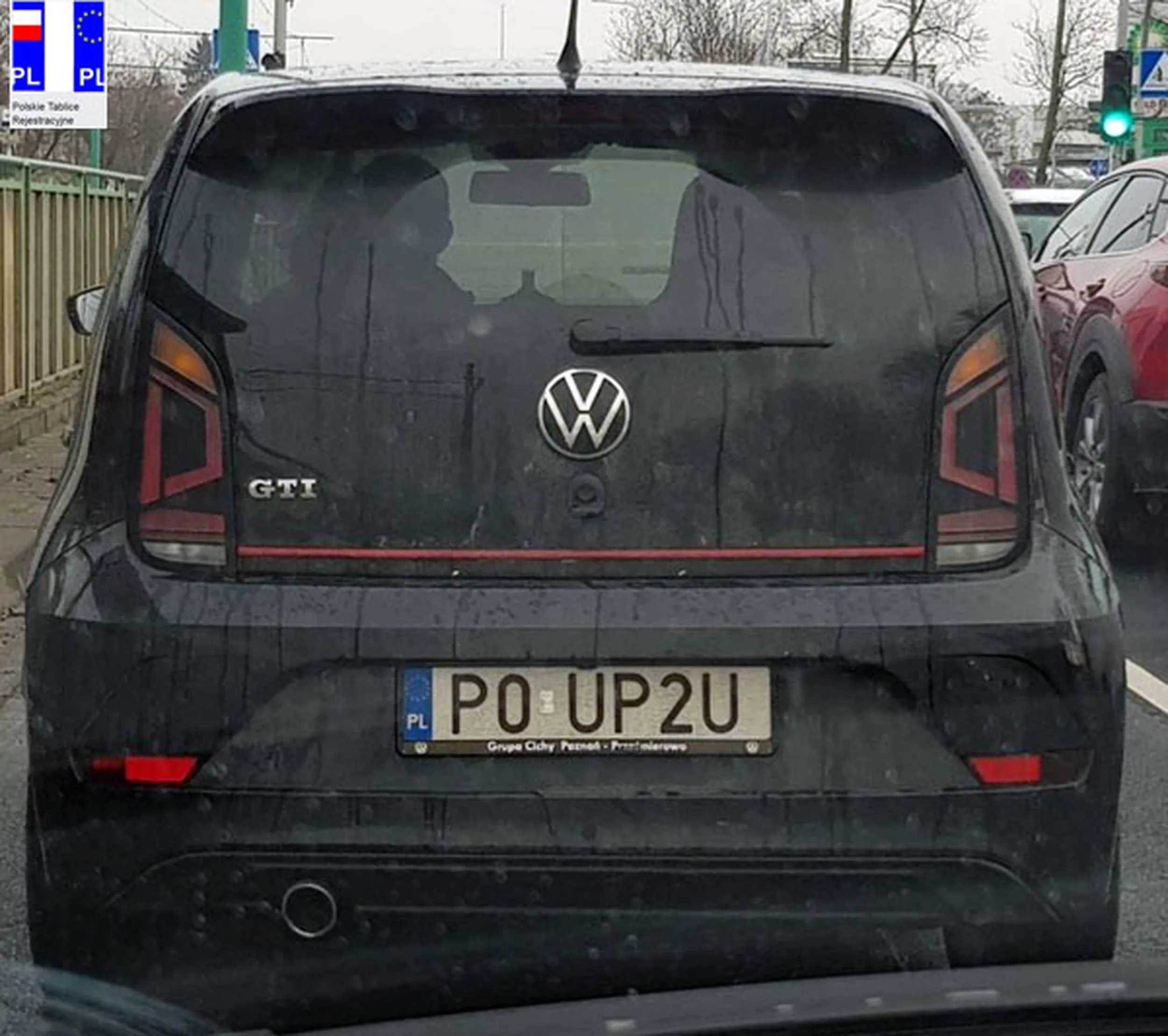 Fajny numer, blacha P0 UP2U