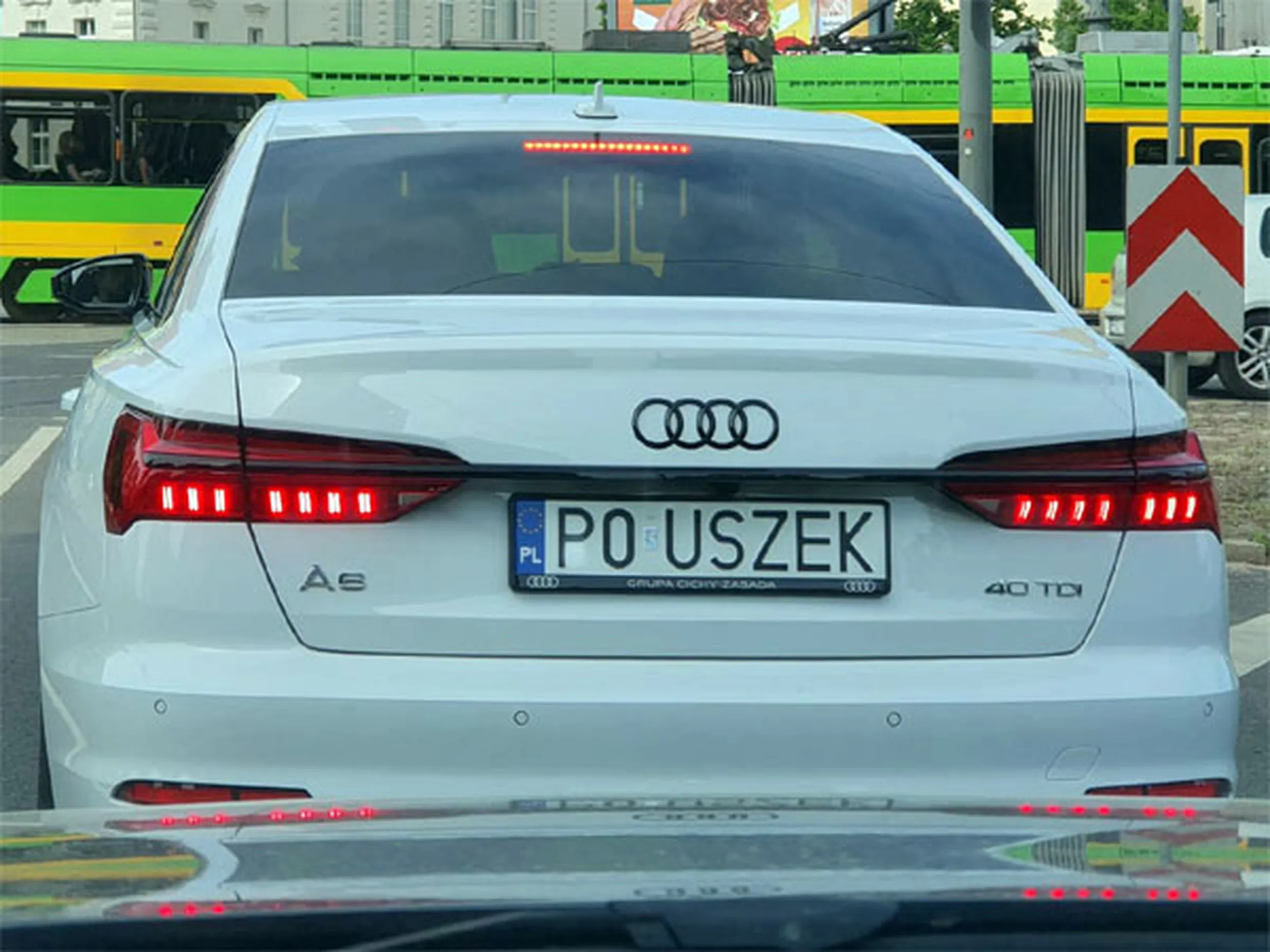 Fajny numer, blacha P0 USZEK