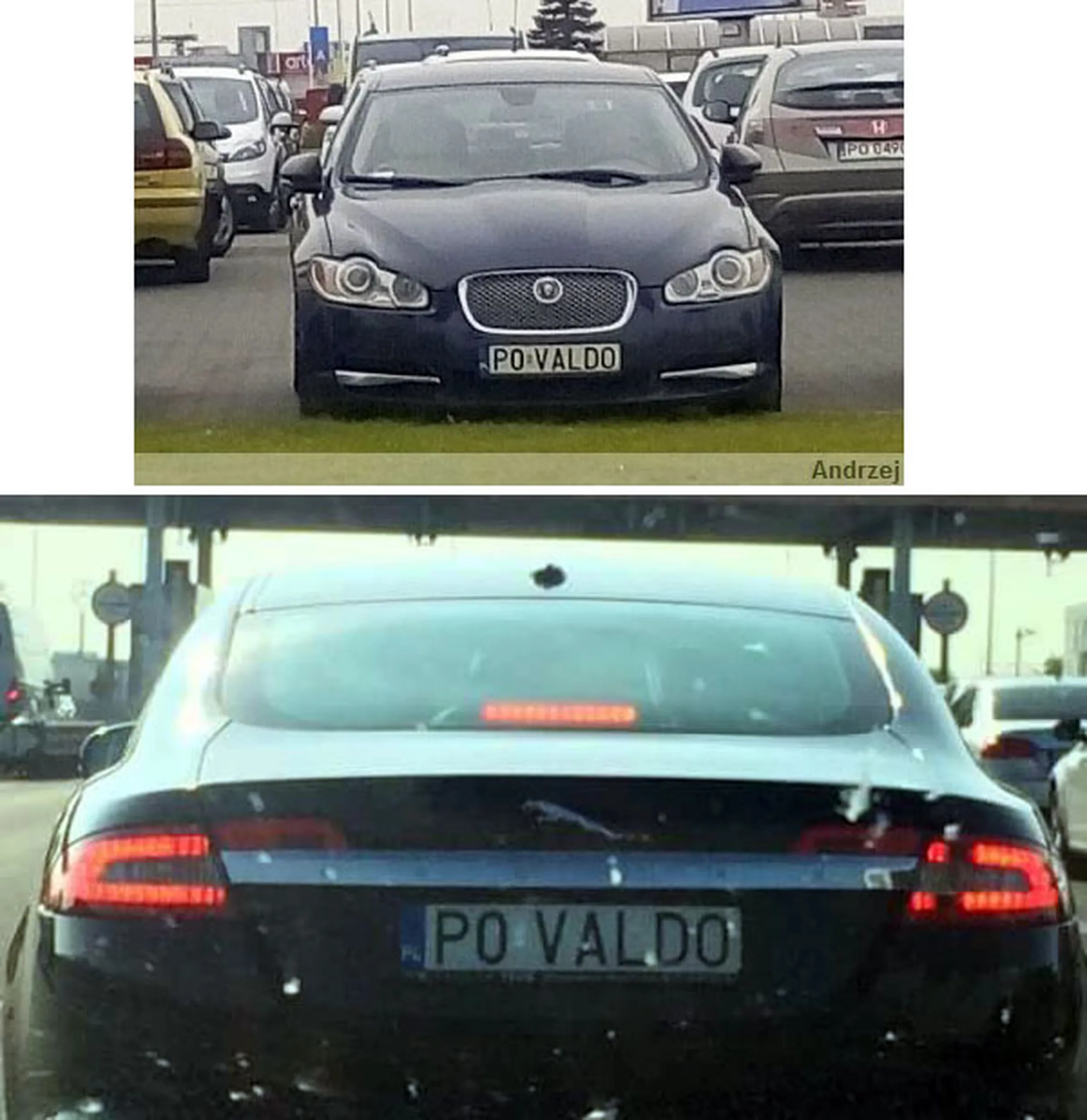 Fajny numer, blacha P0 VALDO