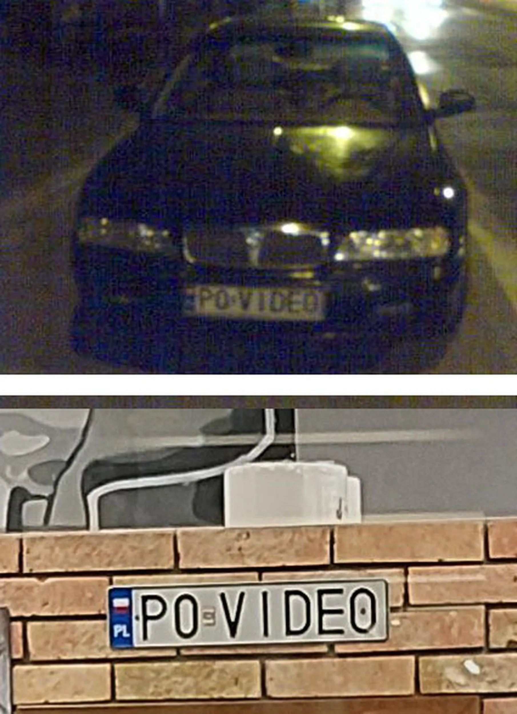 Fajny numer, blacha P0 VIDEO