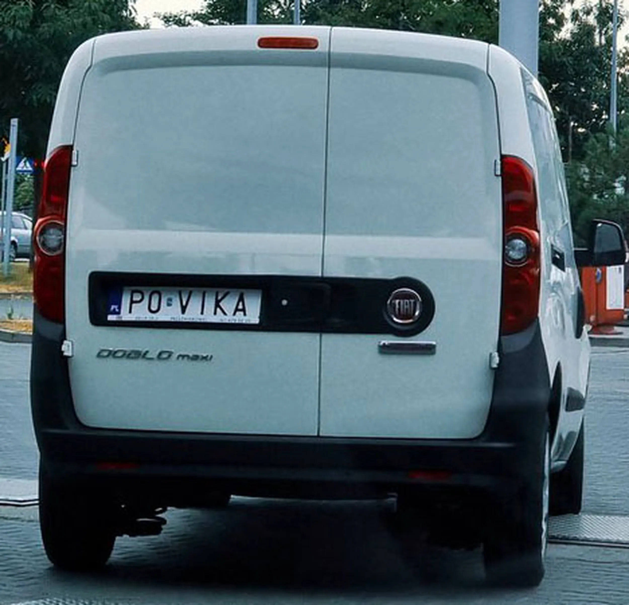 Fajny numer, blacha P0 VIKA