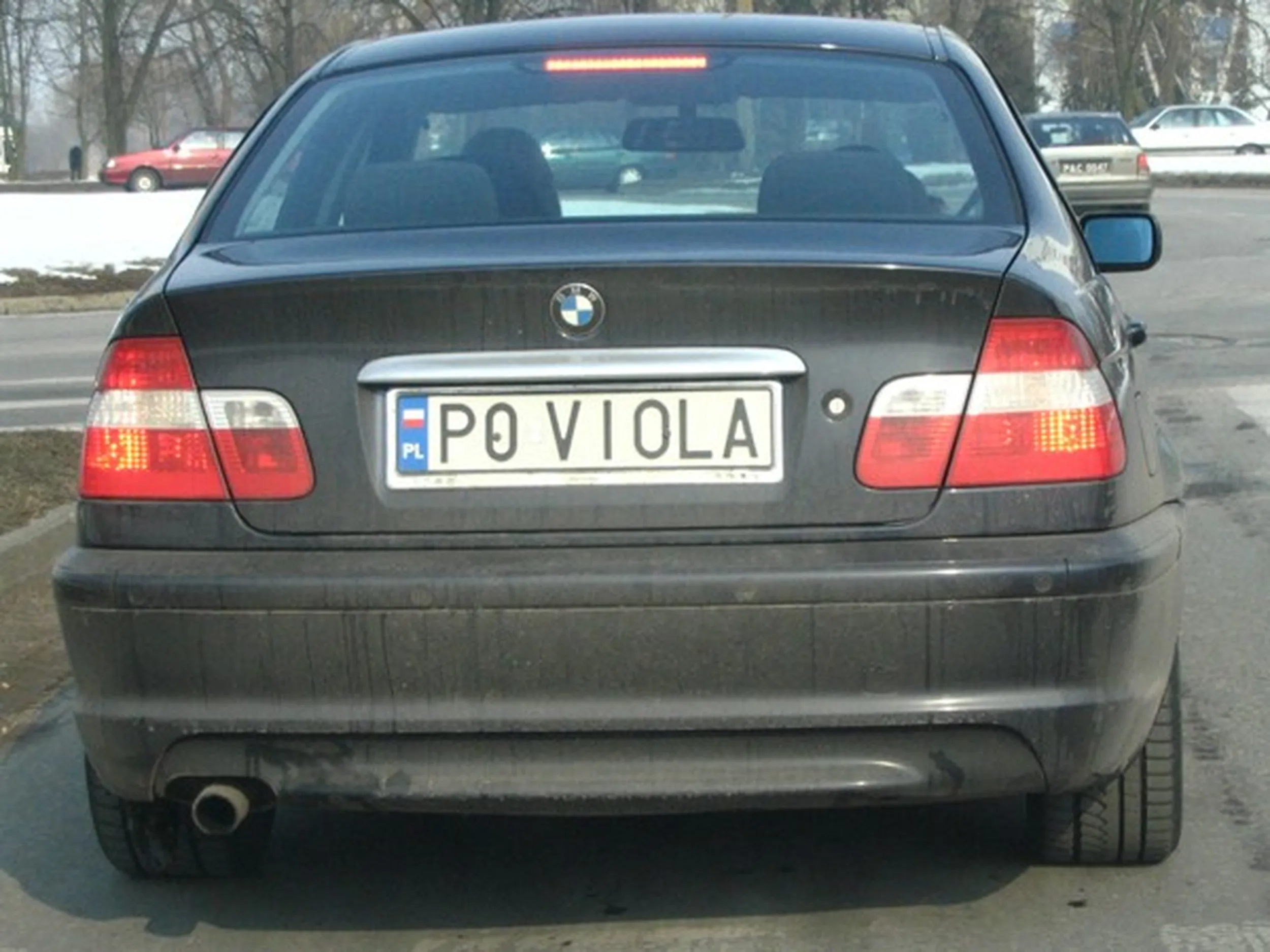 Fajny numer, blacha P0 VIOLA