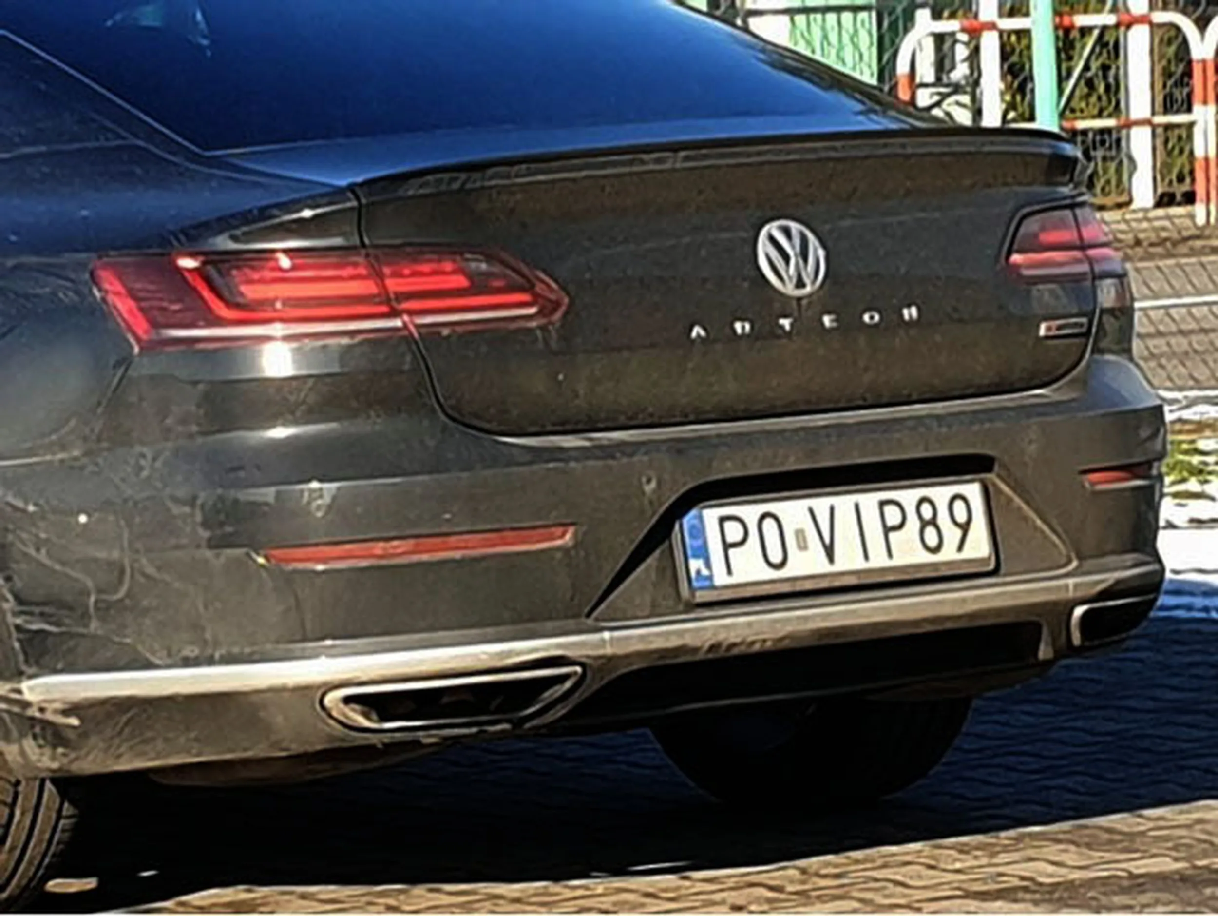 Fajny numer, blacha P0 VIP89