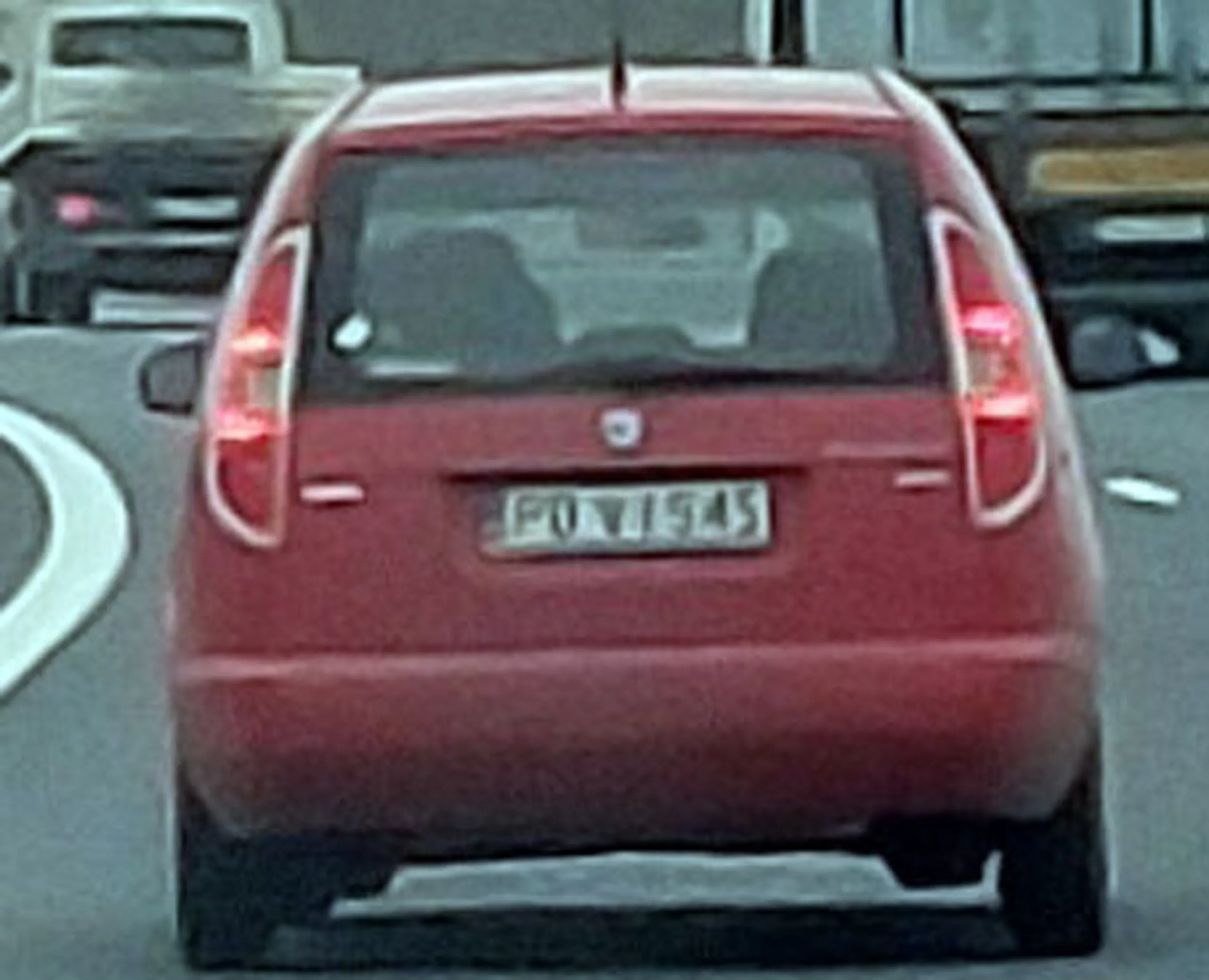 Fajny numer, blacha P0 VIS45