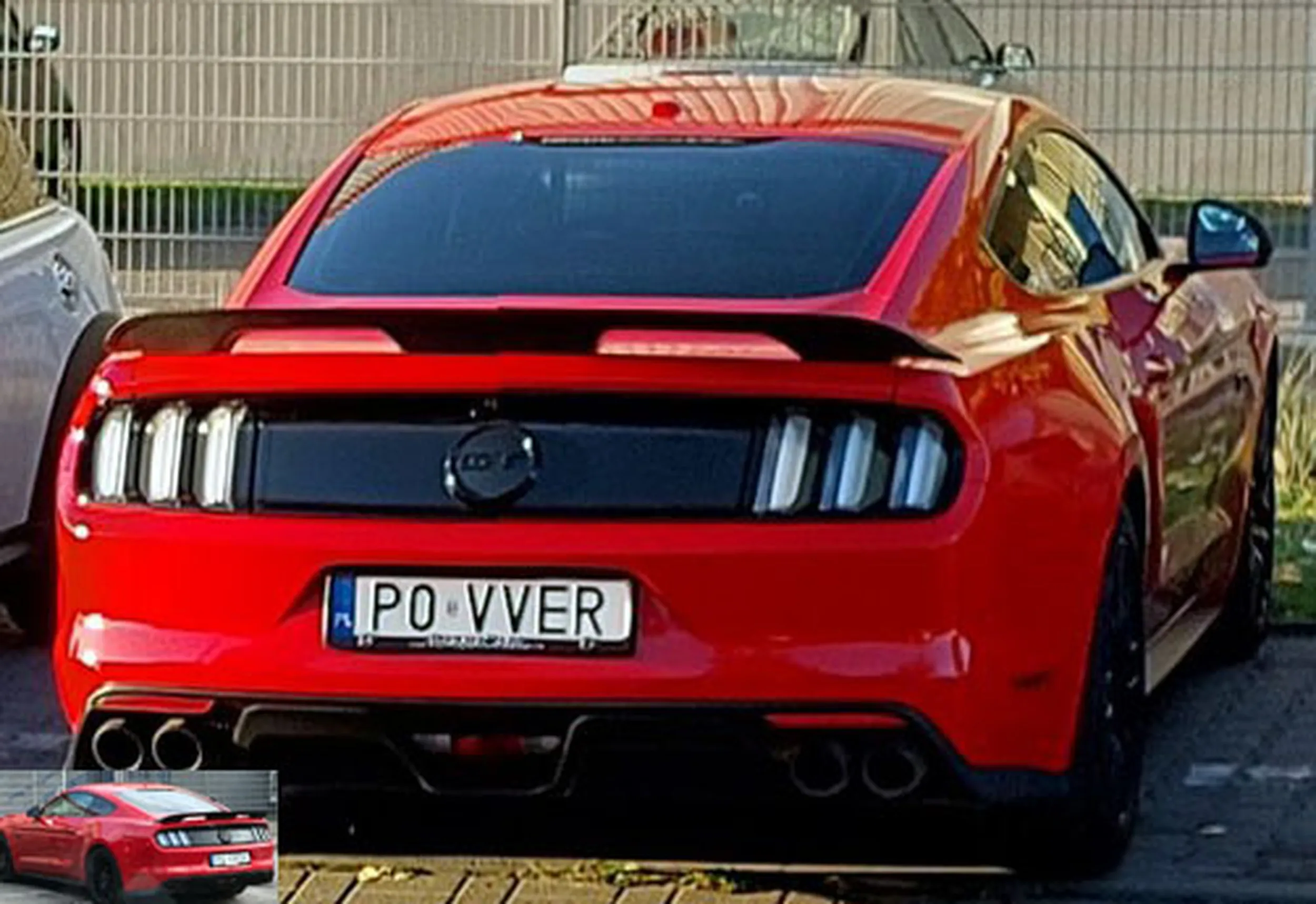 Fajny numer, blacha P0 VVER