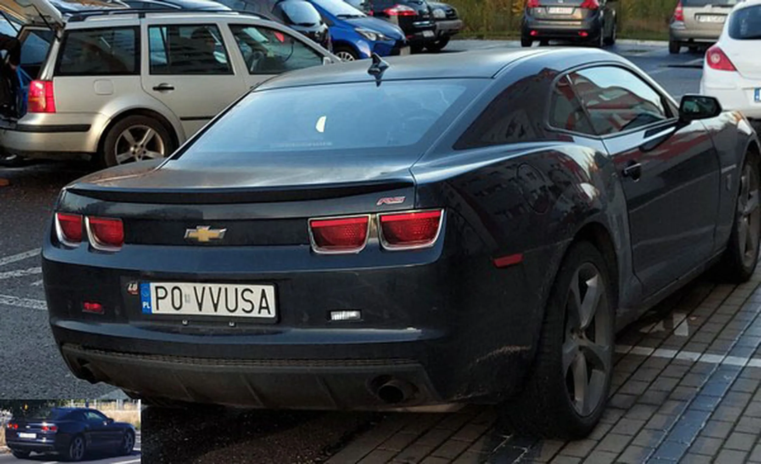 Fajny numer, blacha P0 VVUSA