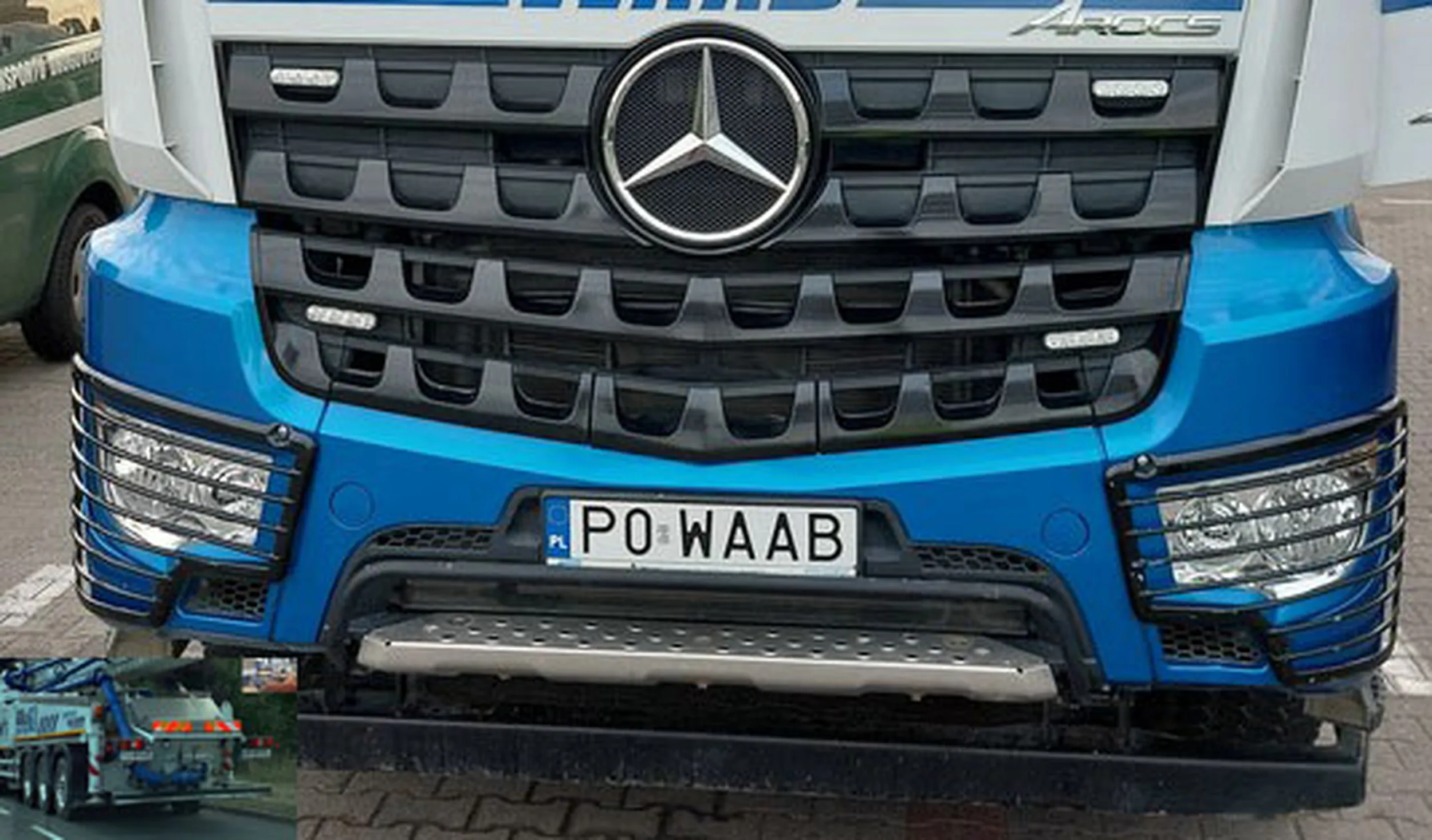 Fajny numer, blacha P0 WAAB