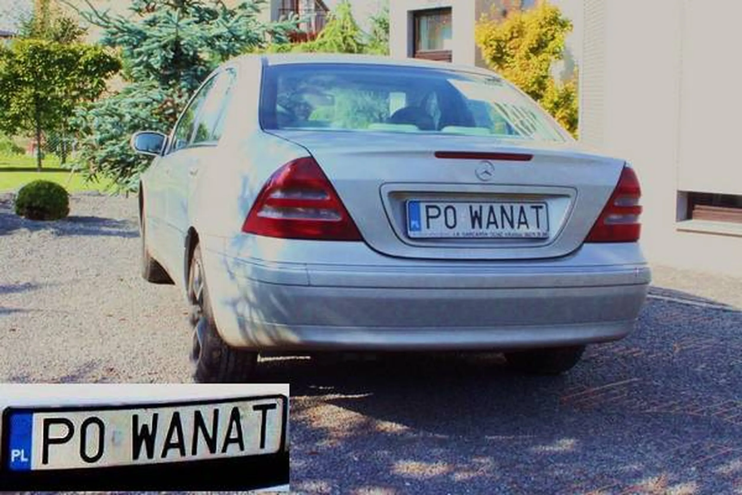 Fajny numer, blacha P0 WANAT