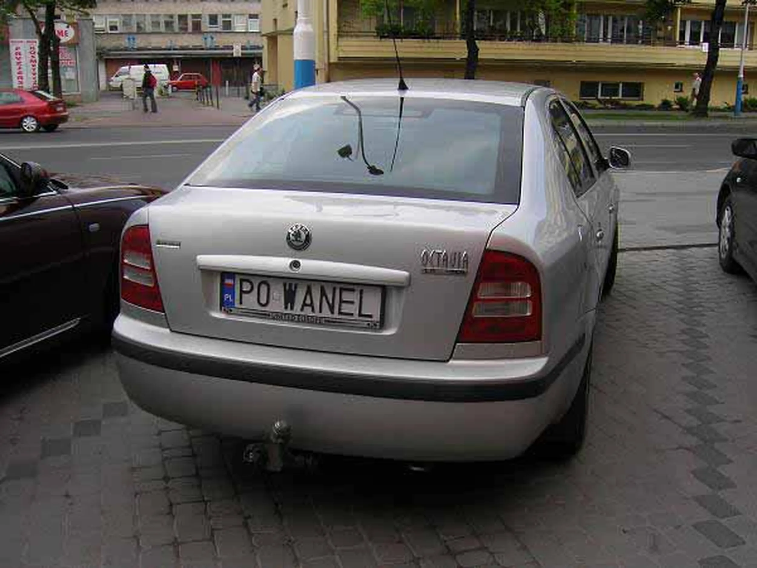 Fajny numer, blacha P0 WANEL