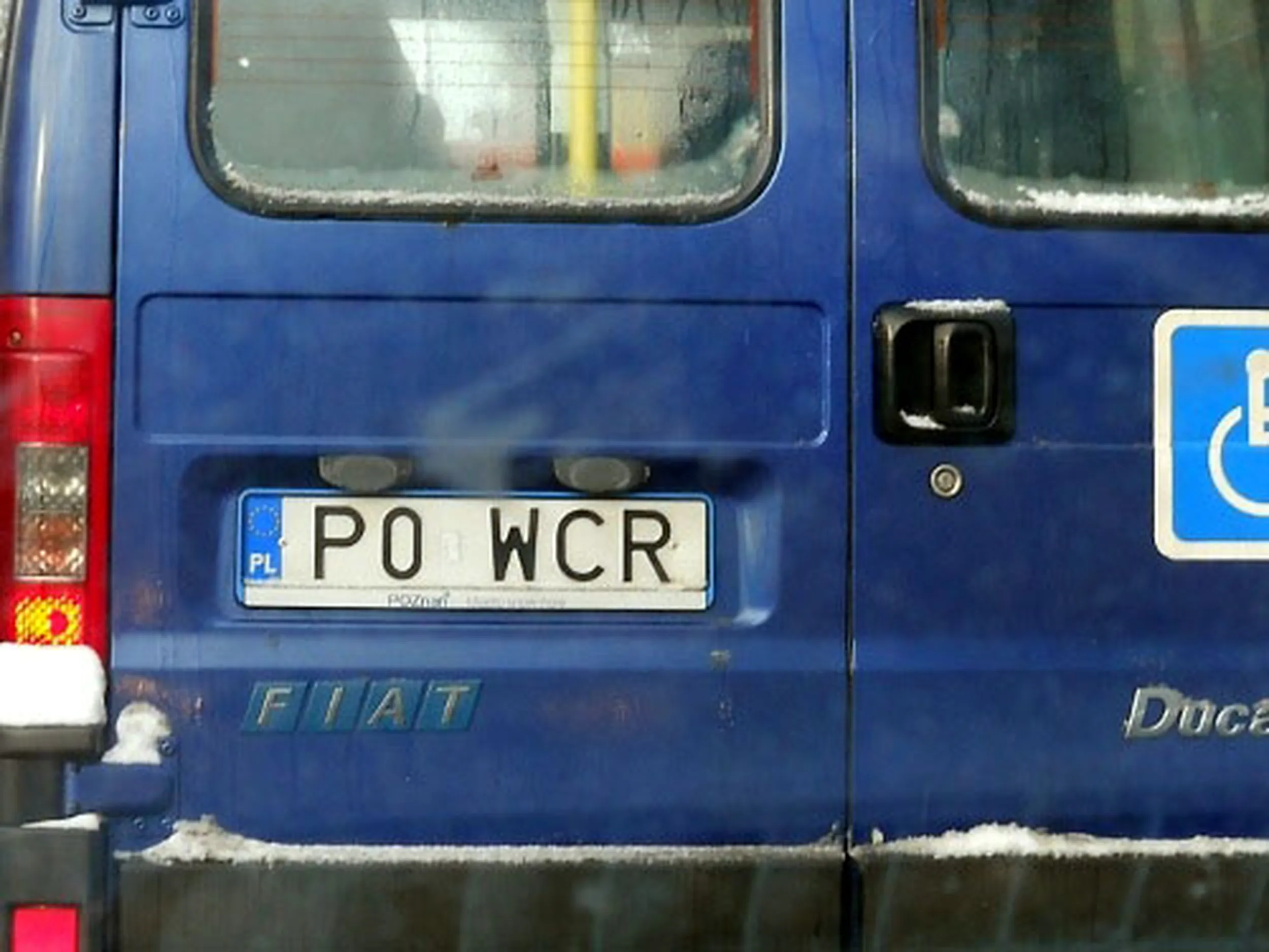 Fajny numer, blacha P0 WCR