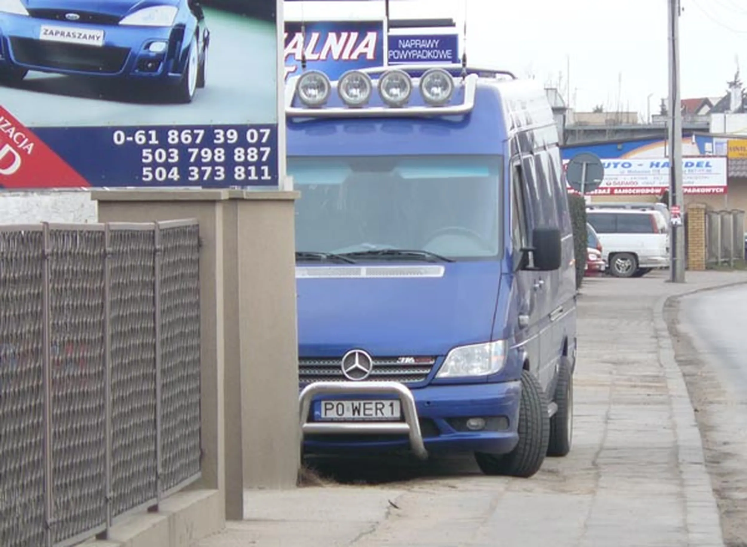 Fajny numer, blacha P0 WER1