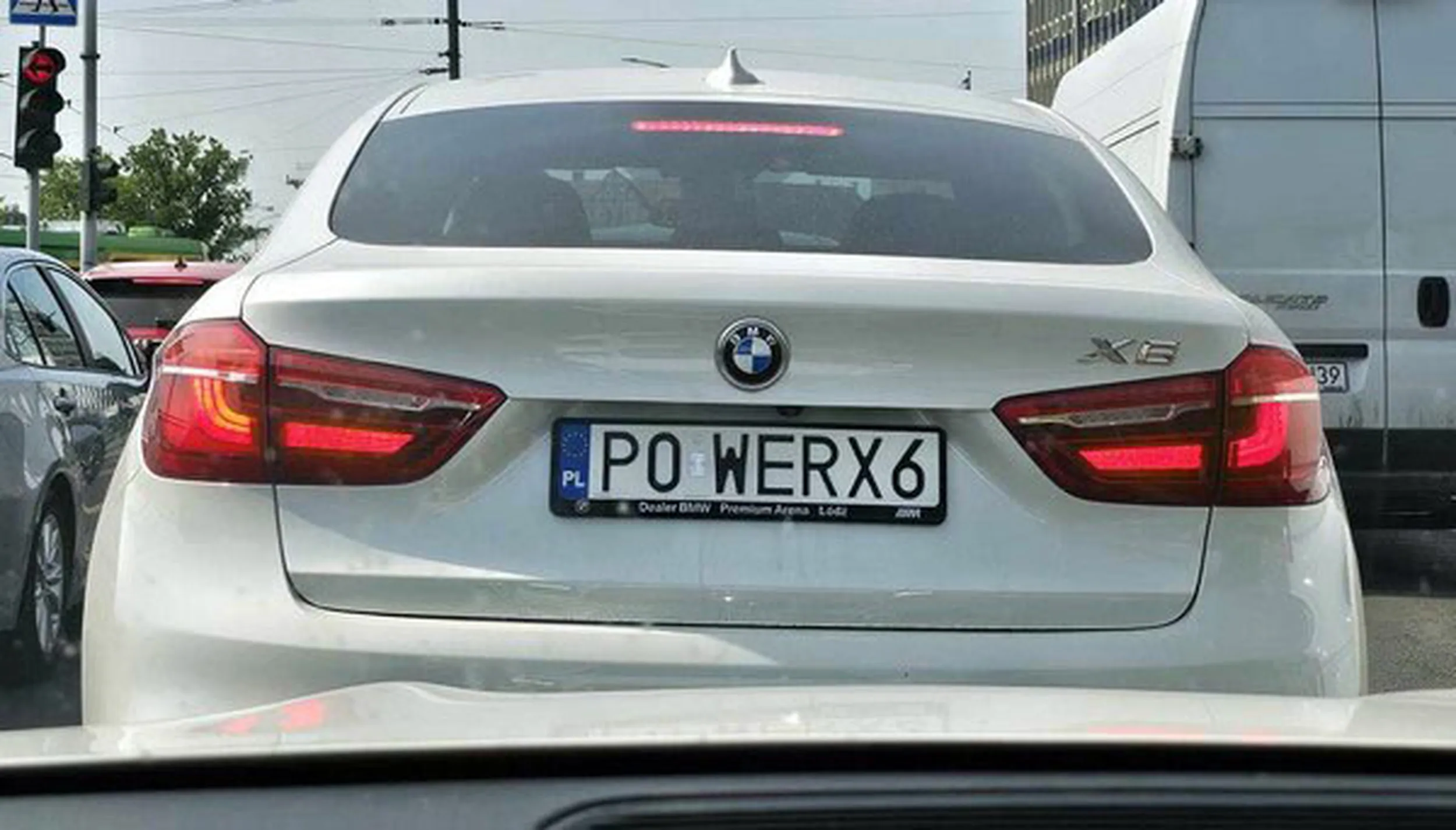 Fajny numer, blacha P0 WERX6