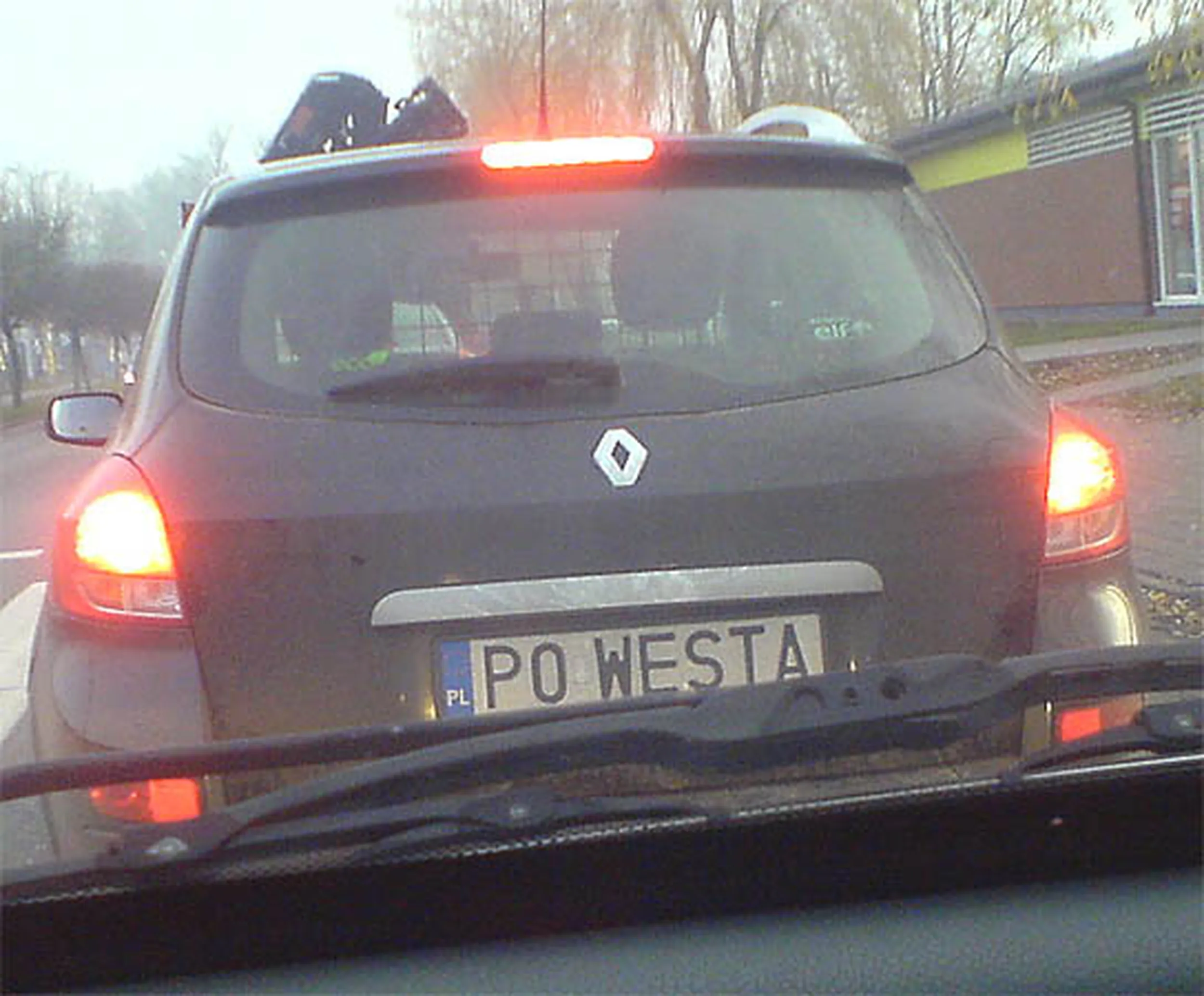 Fajny numer, blacha P0 WESTA