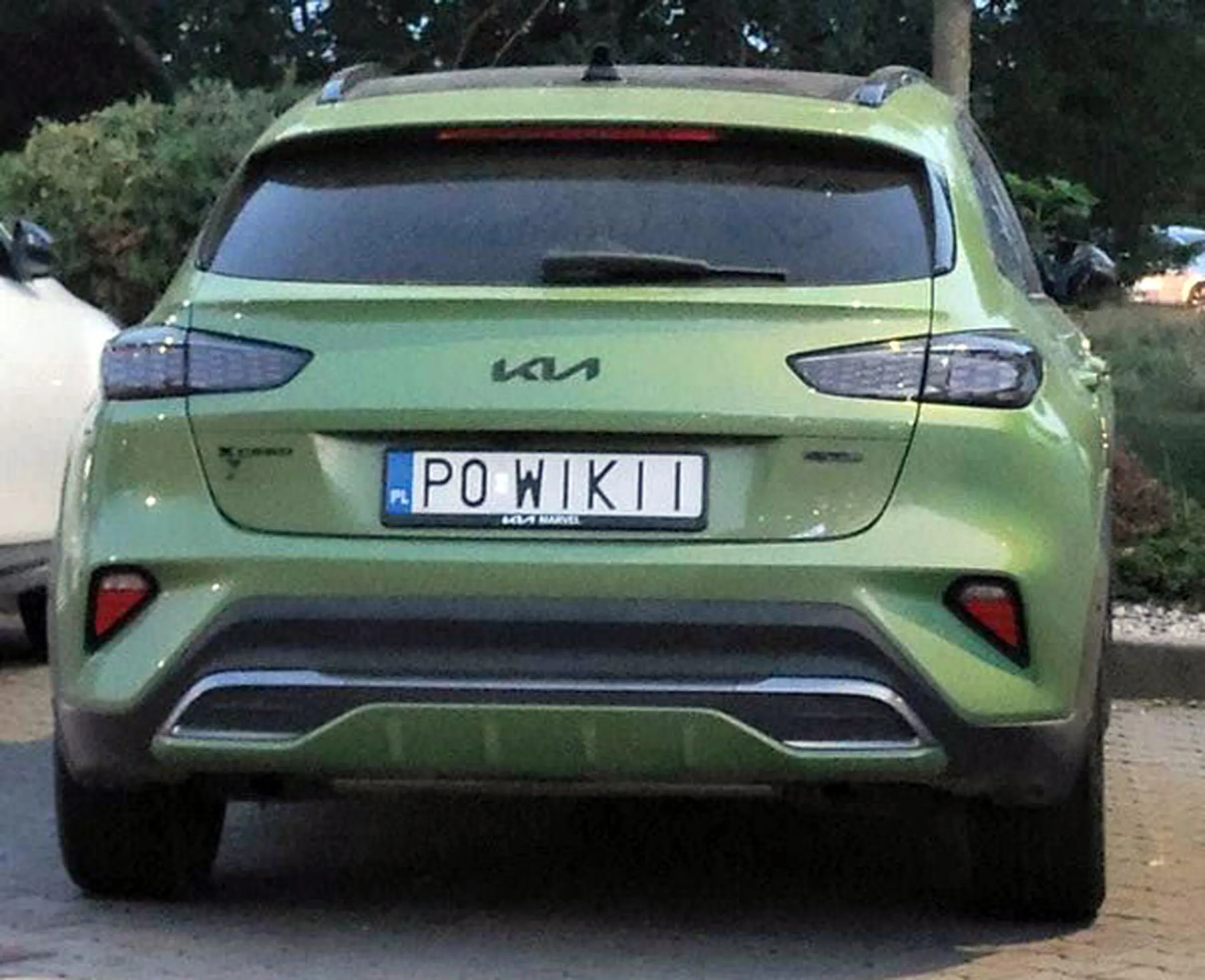 Fajny numer, blacha P0 WIKII