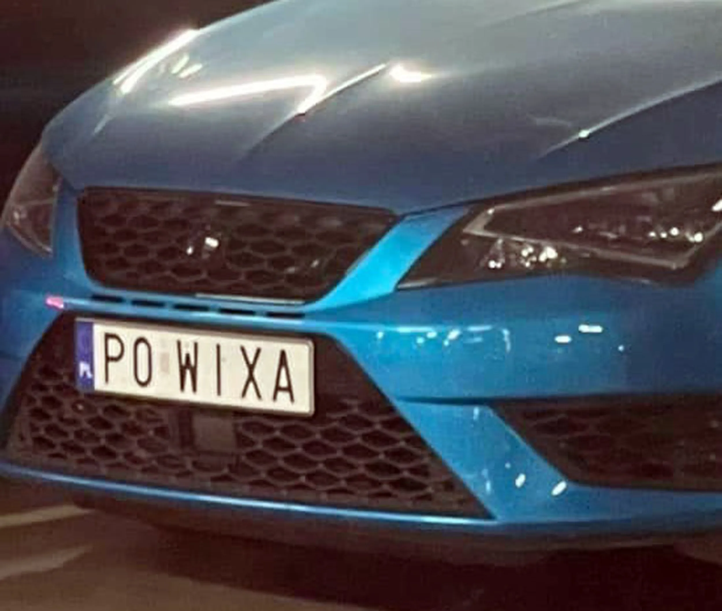 Fajny numer, blacha P0 WIXA