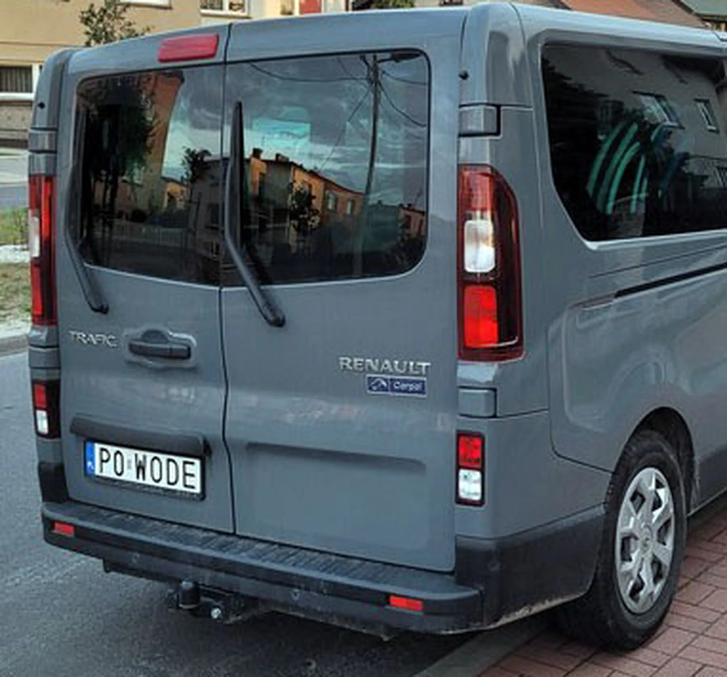 Fajny numer, blacha P0 WODE