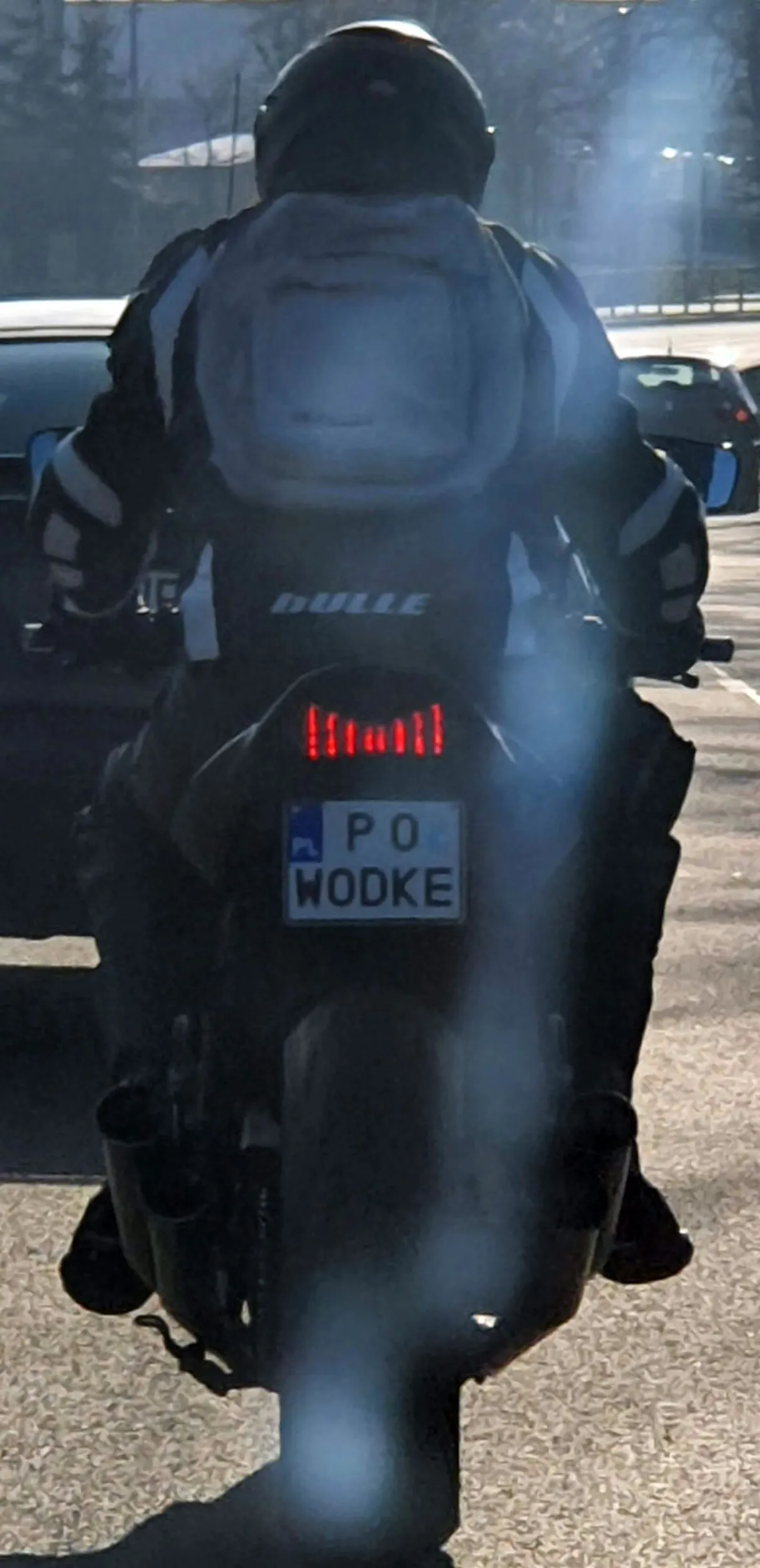 Fajny numer, blacha P0 WODKE