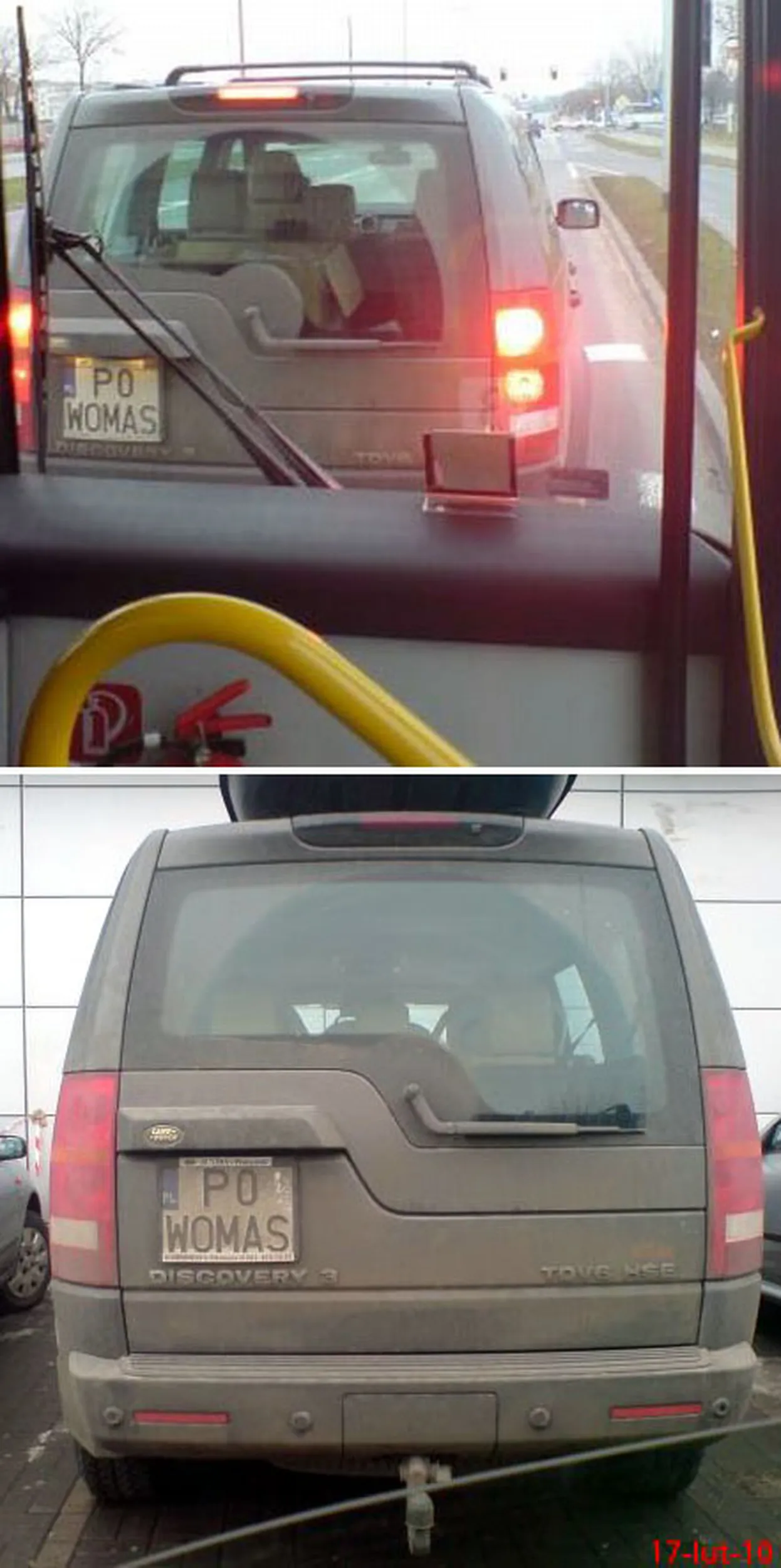 Fajny numer, blacha P0 WOMAS