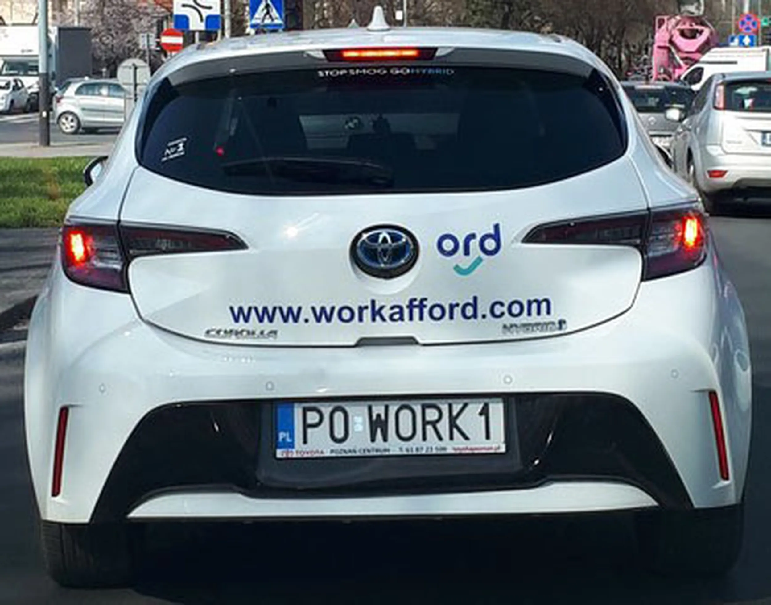 Fajny numer, blacha P0 WORK1