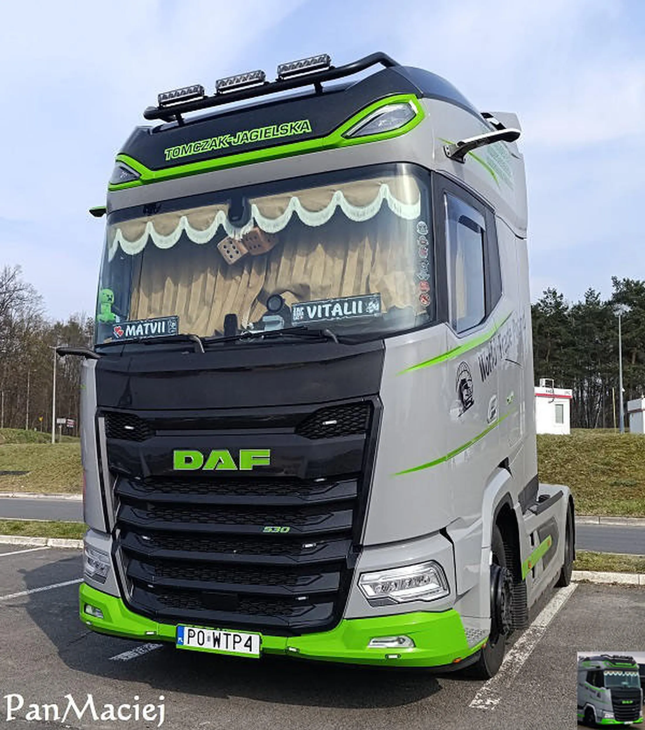 Fajny numer, blacha P0 WTP4