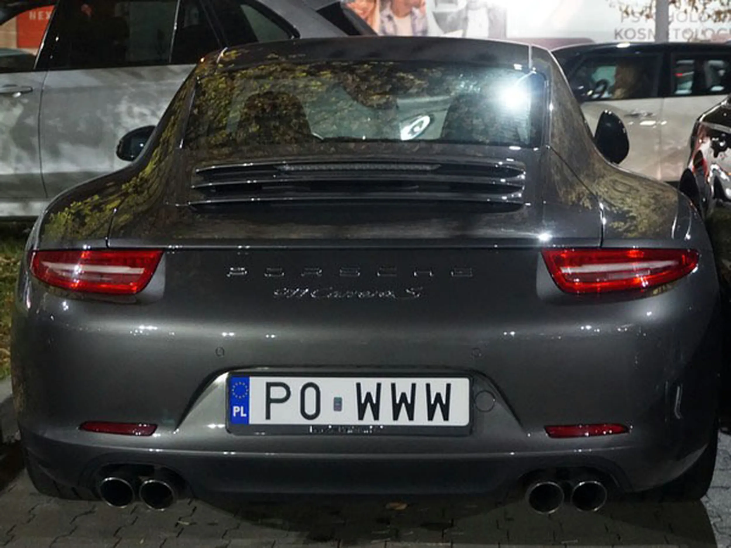 Fajny numer, blacha P0 WWW