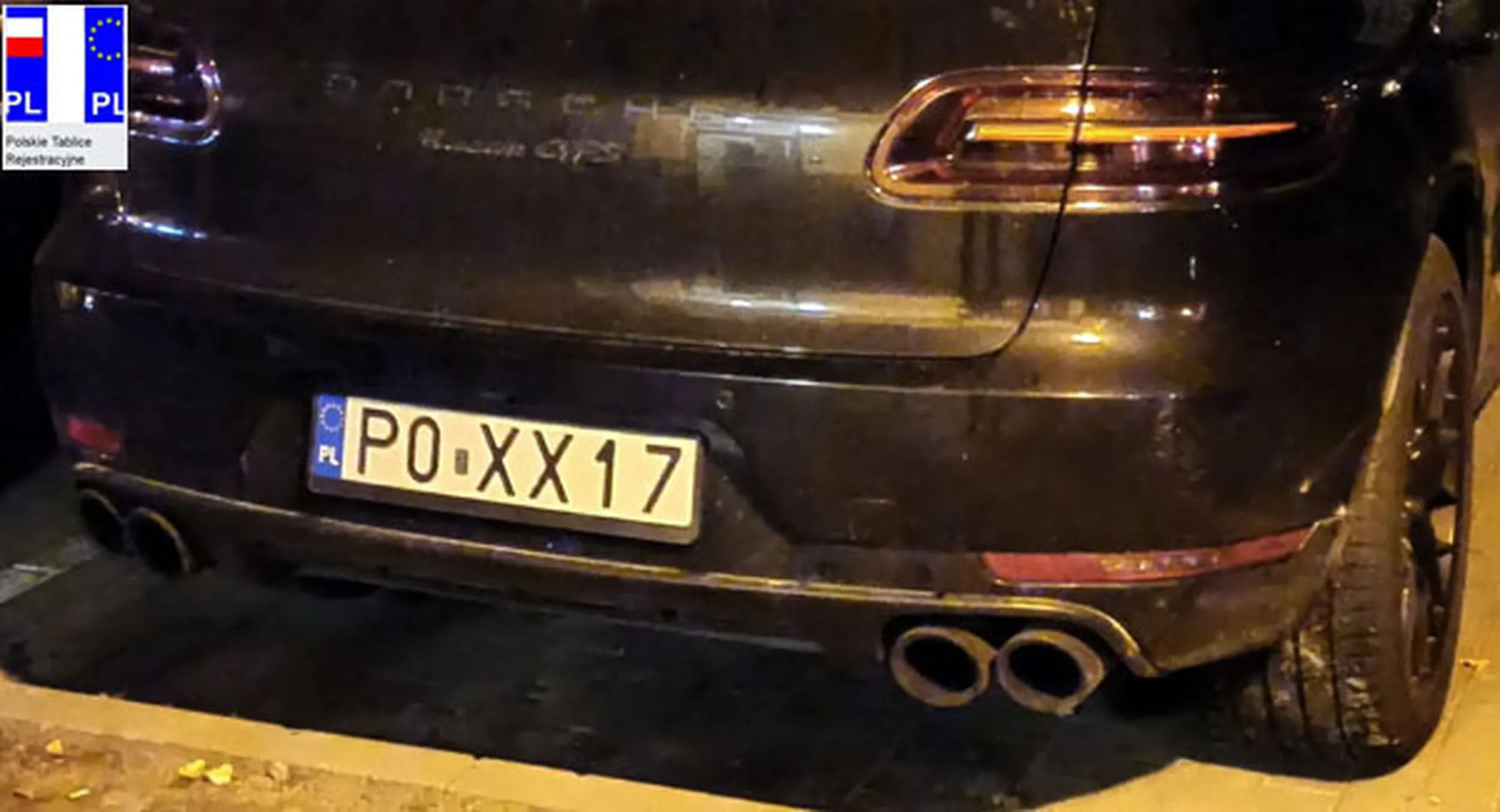 Fajny numer, blacha P0 XX17